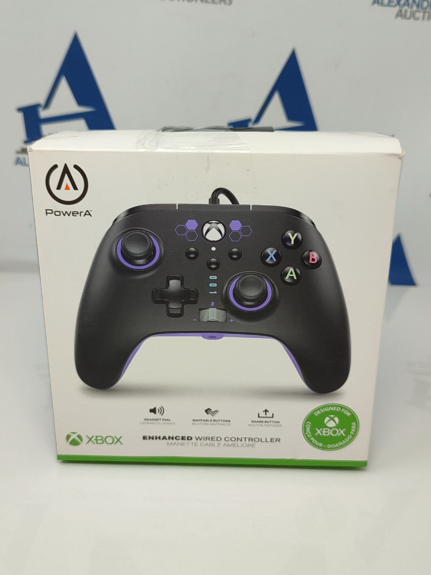Enhanced wired PowerA controller for Xbox Series X|S - Hex Purple - Image 2 of 6