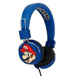 Otl Technologies - Blue Wired Headphones Super Mario and Luigi Multiplatform (Nintendo