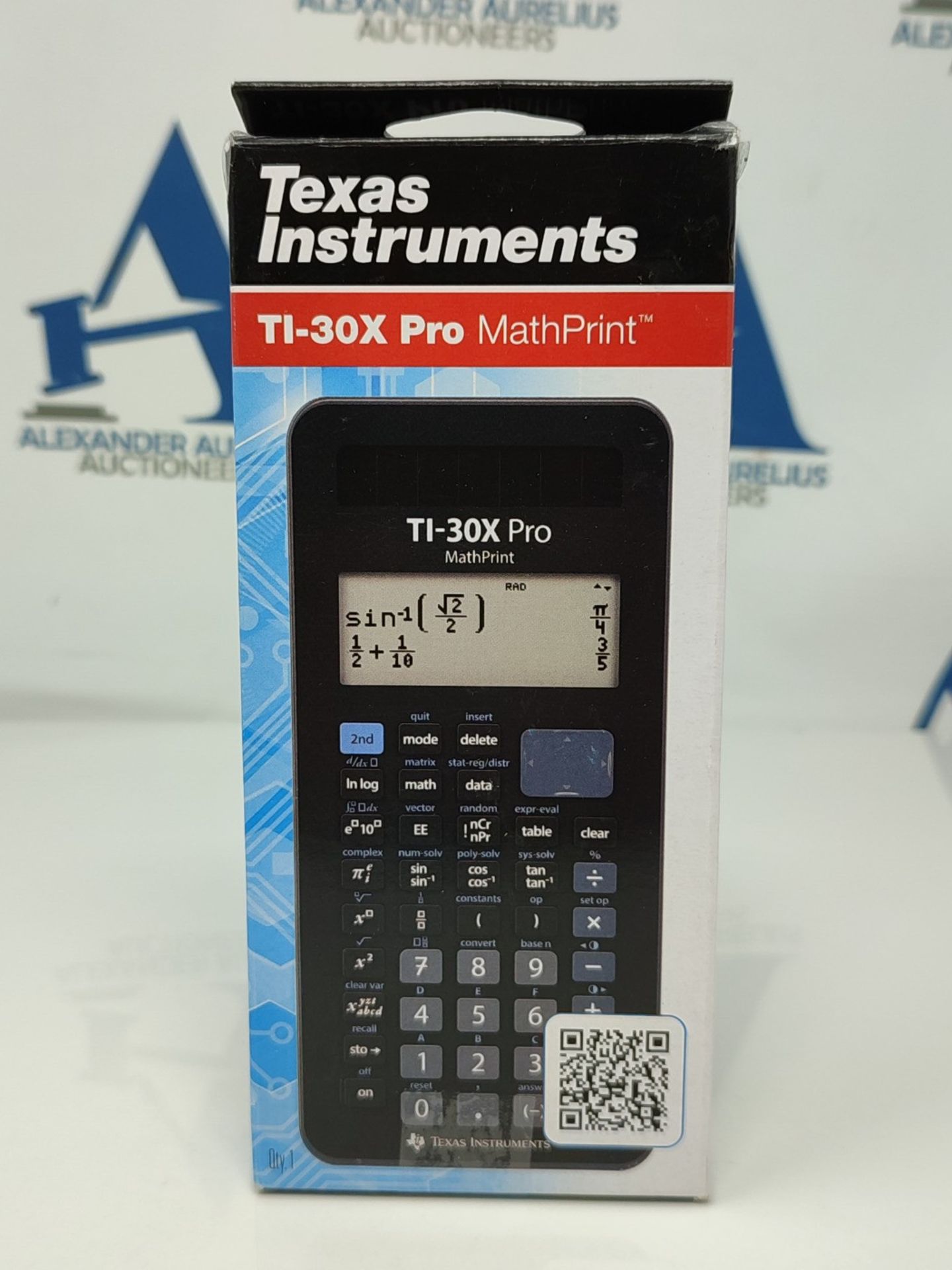 Texas Instruments TI-30X Pro Mathprint school calculator (4-line high-resolution displ - Image 2 of 6