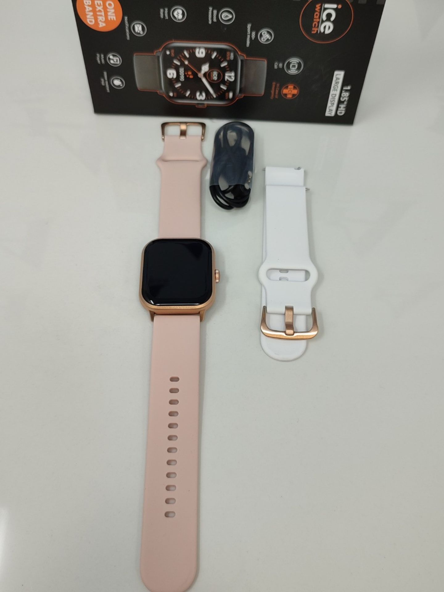 RRP £96.00 ICE-WATCH - Ice Smart Rose Gold Nude Pink - Rose Gold Connected Watch for Women with S - Image 3 of 6