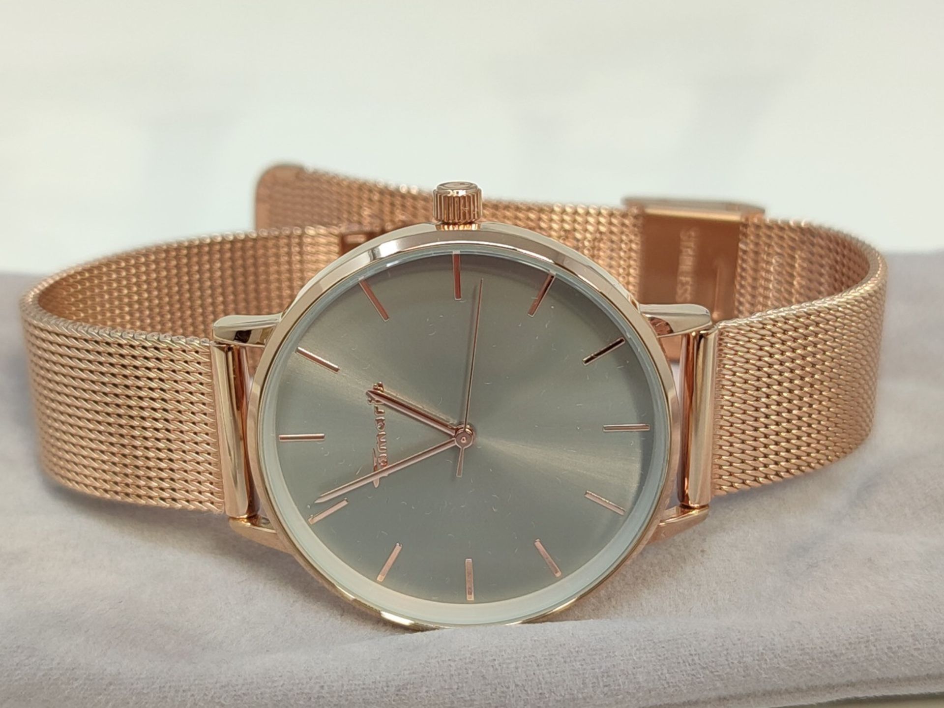 RRP £59.00 Tamaris bracelet watch TT-0068-MQ IP rose gold - Image 5 of 6