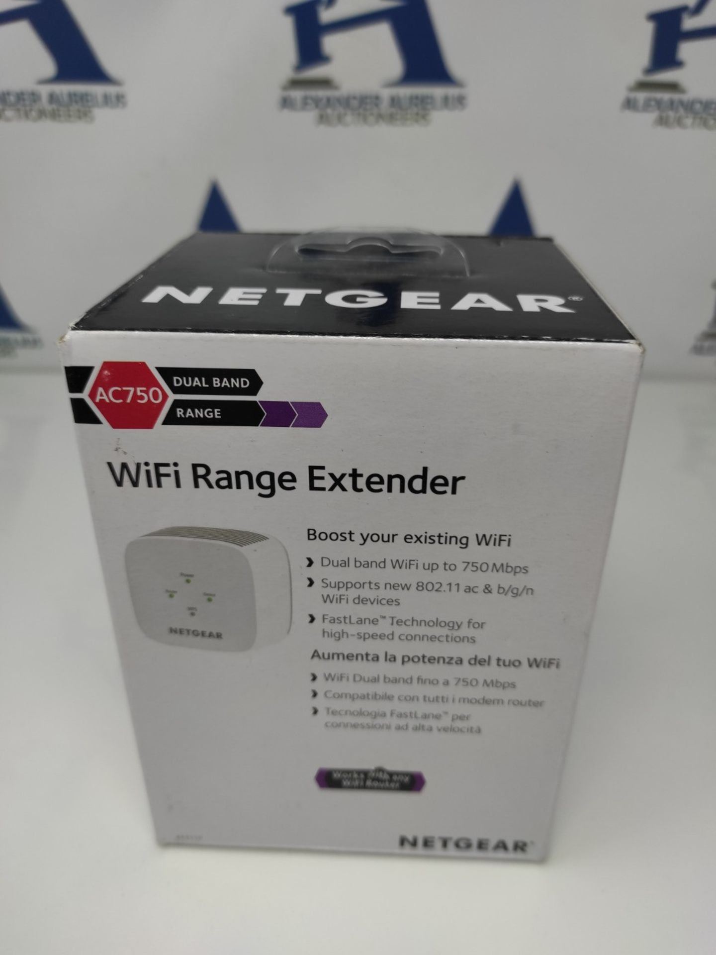 NETGEAR WLAN Repeater EX3110 WLAN amplifier AC750 (Dual-Band WiFi 2.4/5 GHz, coverage - Image 5 of 6