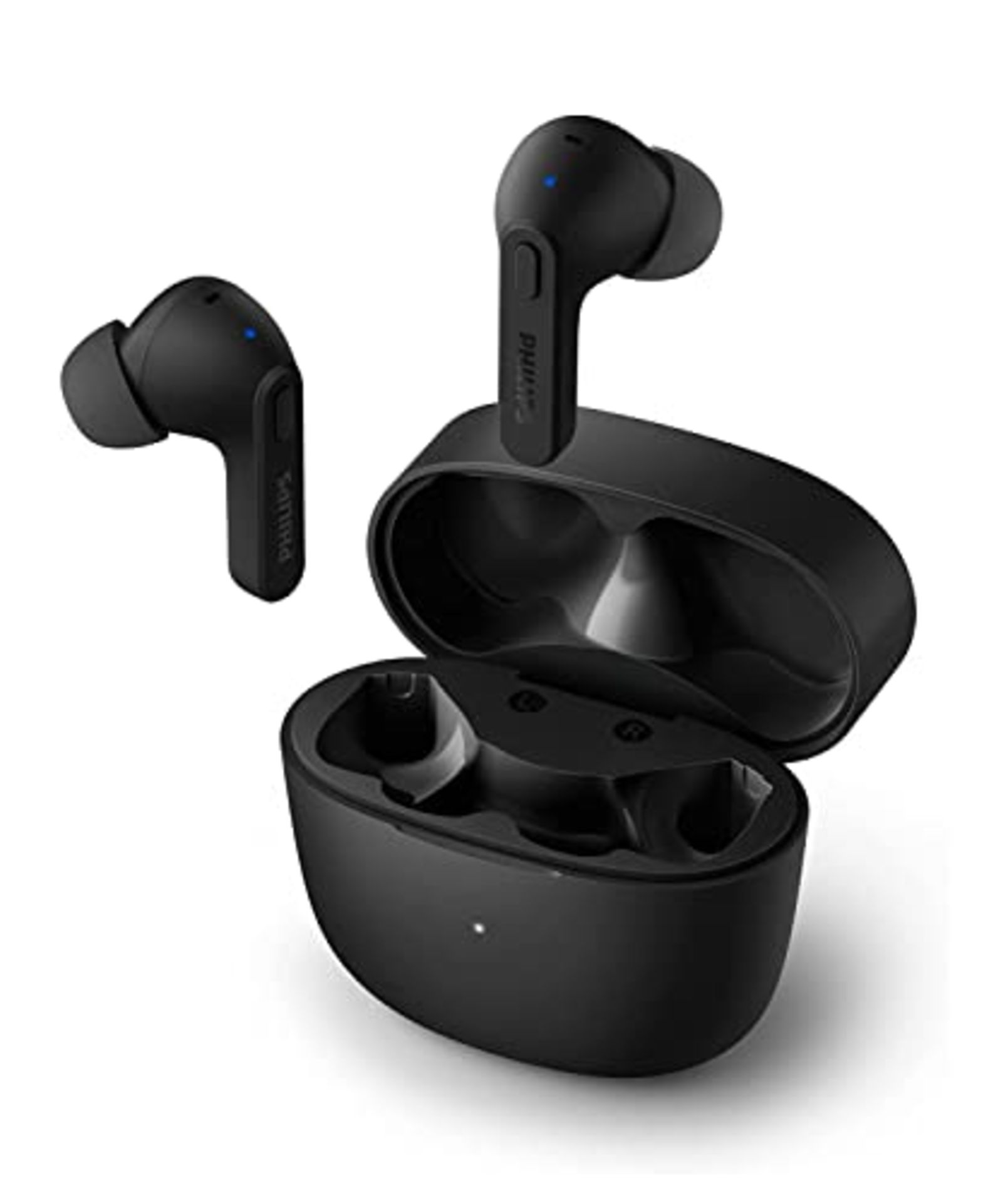 Philips Bluetooth Earphones with Wireless Microphone, Sweat Resistant, 18 Hours of Pla