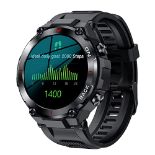 RRP £138.00 SMARTY2.0 - Smartwatch SW059A - Black Color - Optimized GPS, High Efficiency Battery,