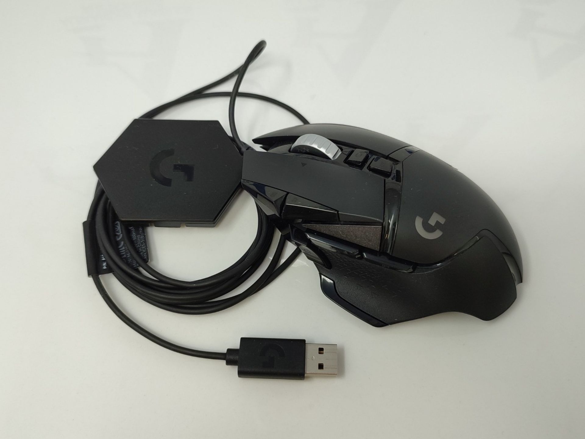 Logitech G502 HERO High-Performance Gaming Mouse with HERO 25K DPI optical sensor, RGB - Image 6 of 6