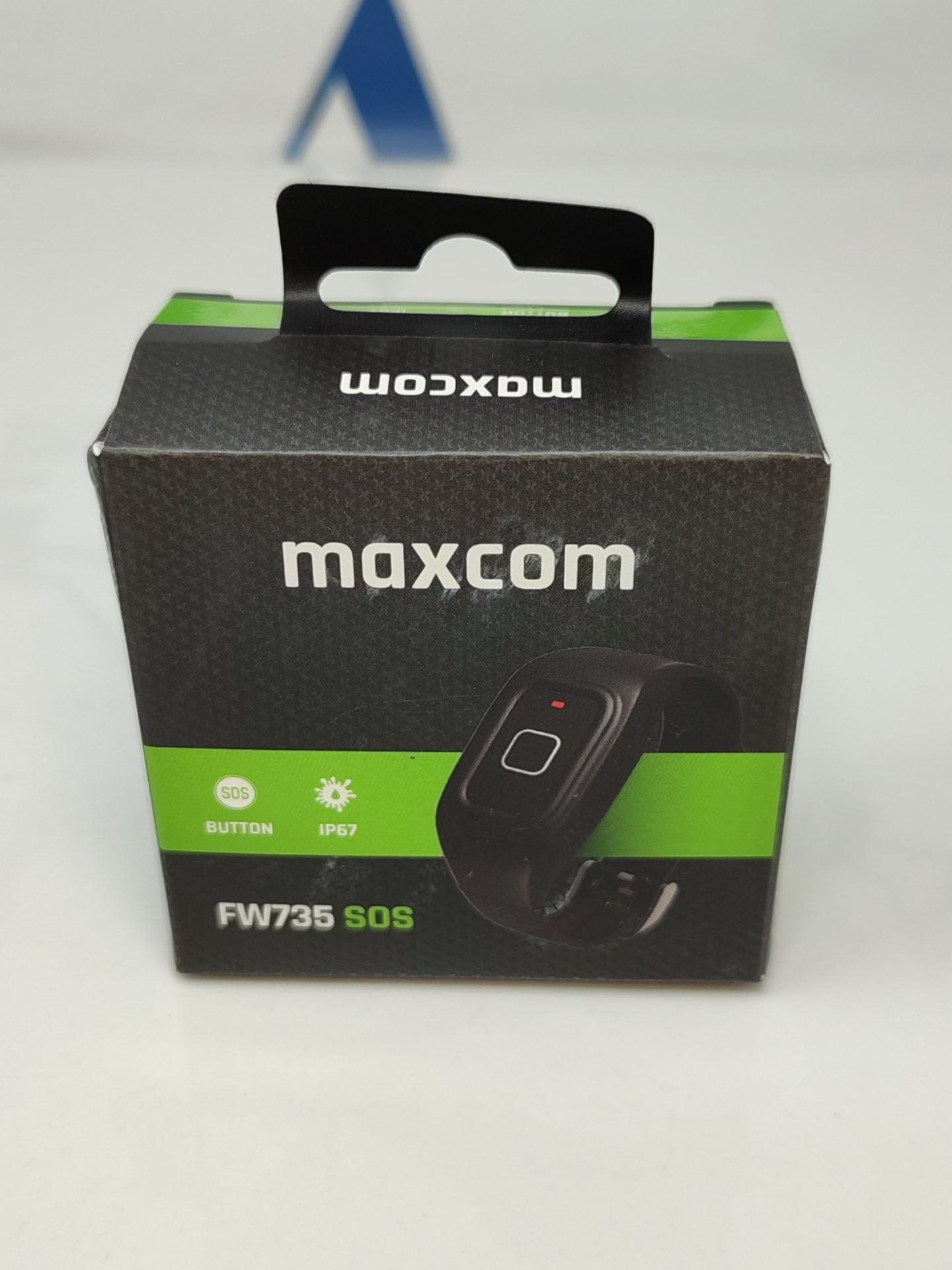 Maxcom FW735 - Emergency bracelet for older people, adults, with SOS emergency button,