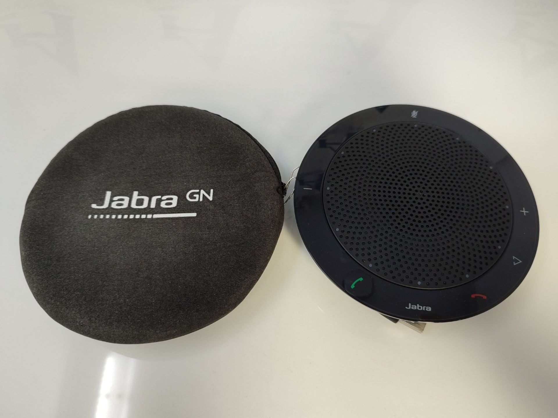 RRP £125.00 Jabra Speak 510+ Speaker Phone - Microsoft Certified Portable Conference Speaker with - Image 2 of 6