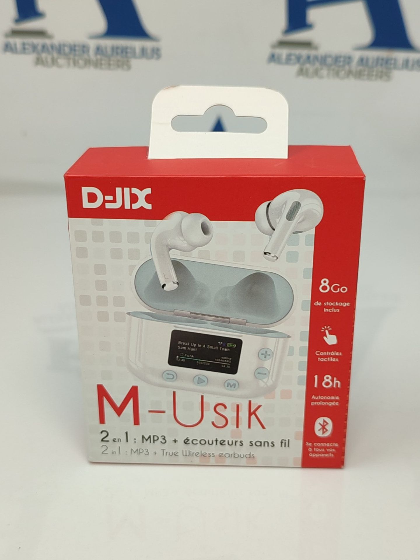 D-Jix - Wireless Bluetooth Earphones M-Usik Player - 2 in 1 Device Wireless Bluetooth - Image 2 of 6