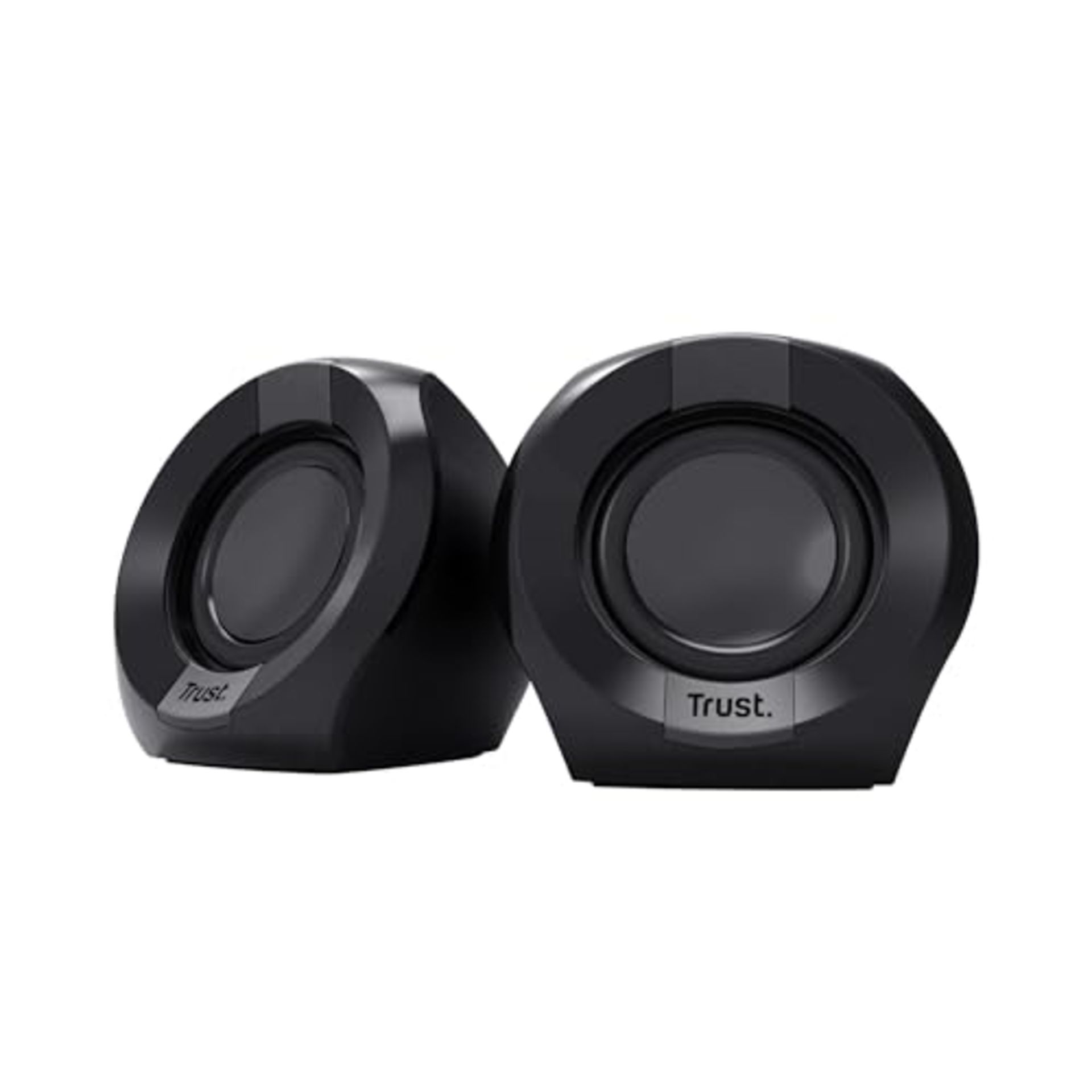 Trust Polo Small PC Speakers 2.0, 8W (4W RMS), Compact speaker set, USB powered speake - Image 4 of 6