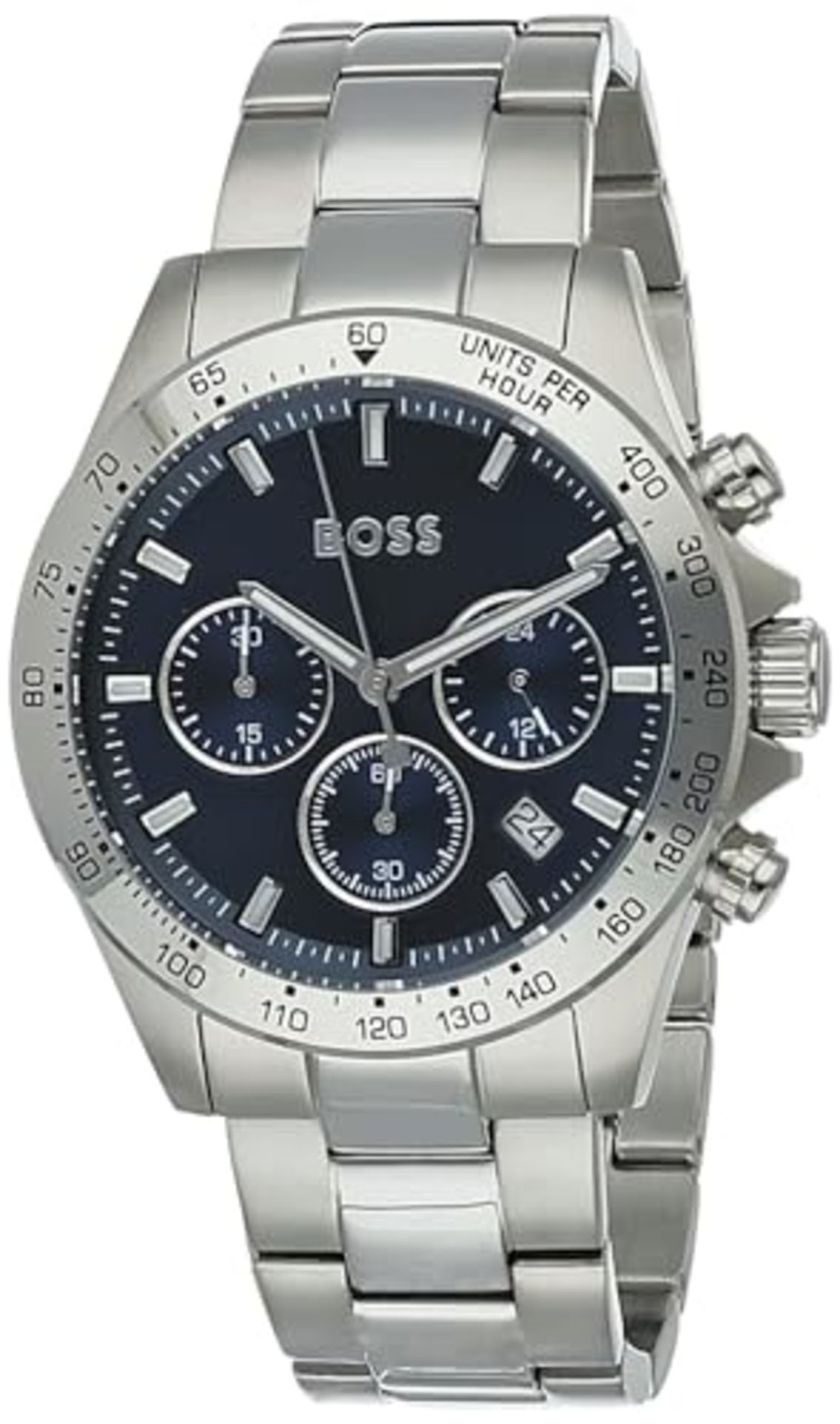 RRP £304.00 Boss Hero Chronograph quartz watch for men