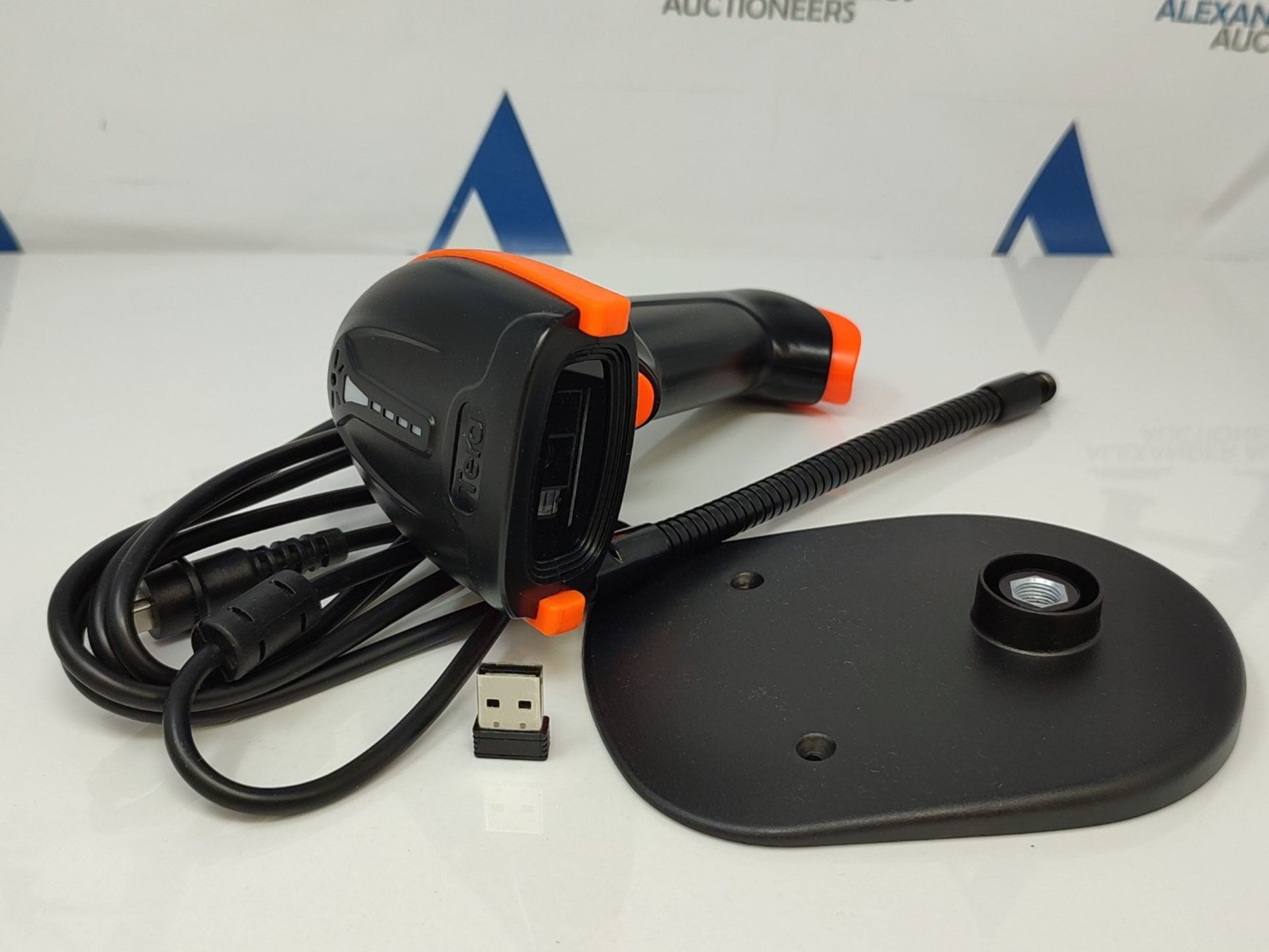 Tera 300,000 Pixel Wireless Barcode Scanner 1D/2D USB QR Code Handheld Scanner Hands-F - Image 4 of 4