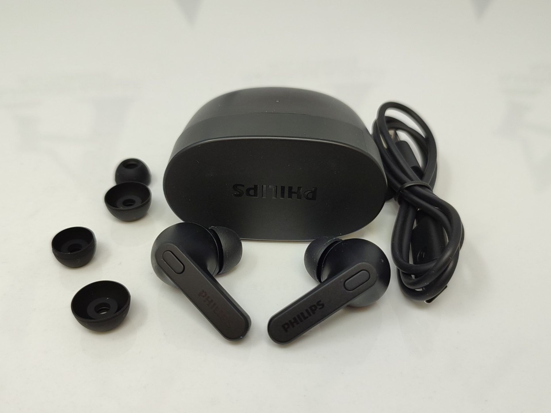 Philips Bluetooth Earphones with Wireless Microphone, Sweat Resistant, 18 Hours of Pla - Image 3 of 6