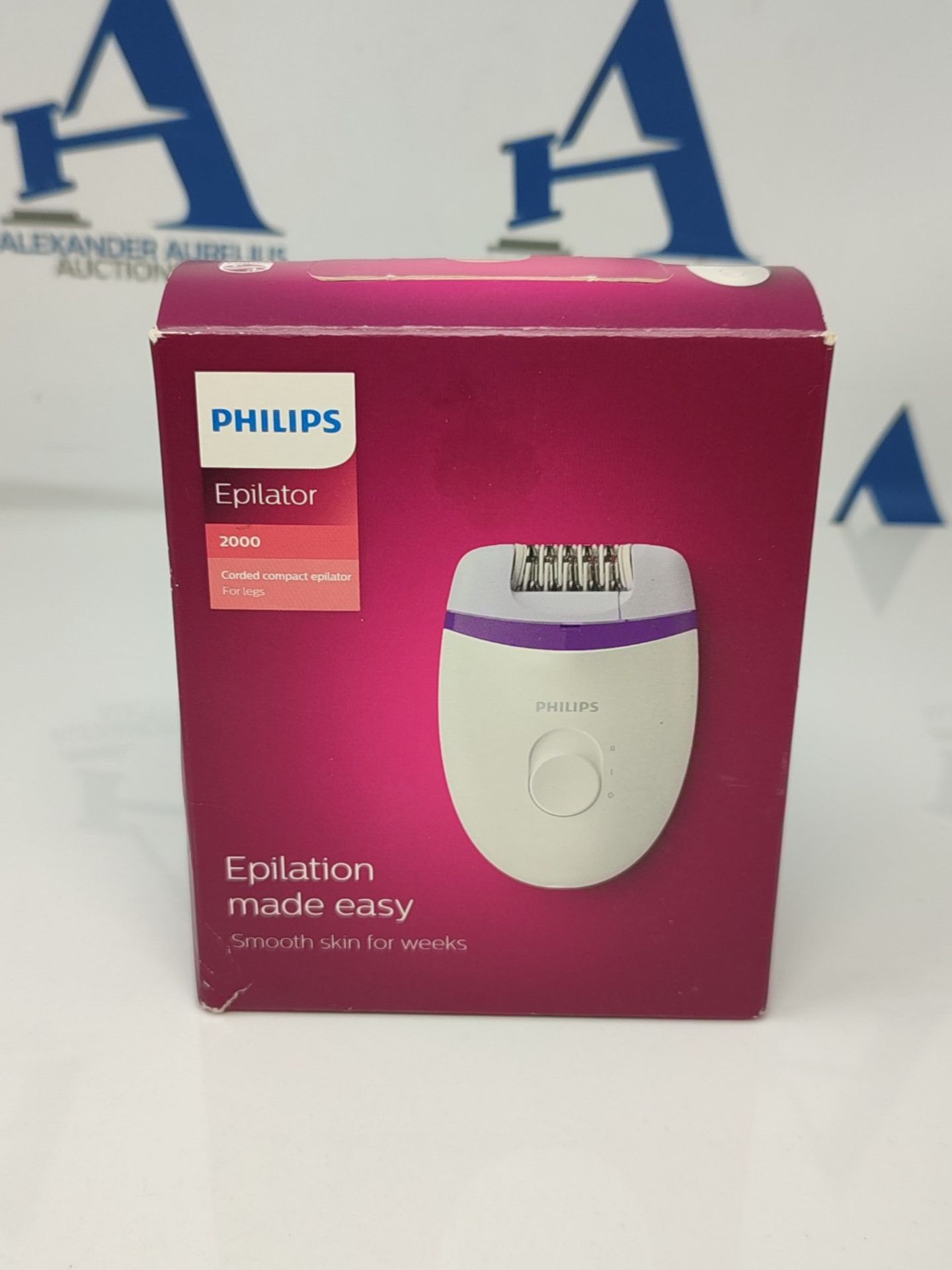 Philips Satinelle Essential Epilator with 21 attachments and 2 speed settings (model B - Image 2 of 6