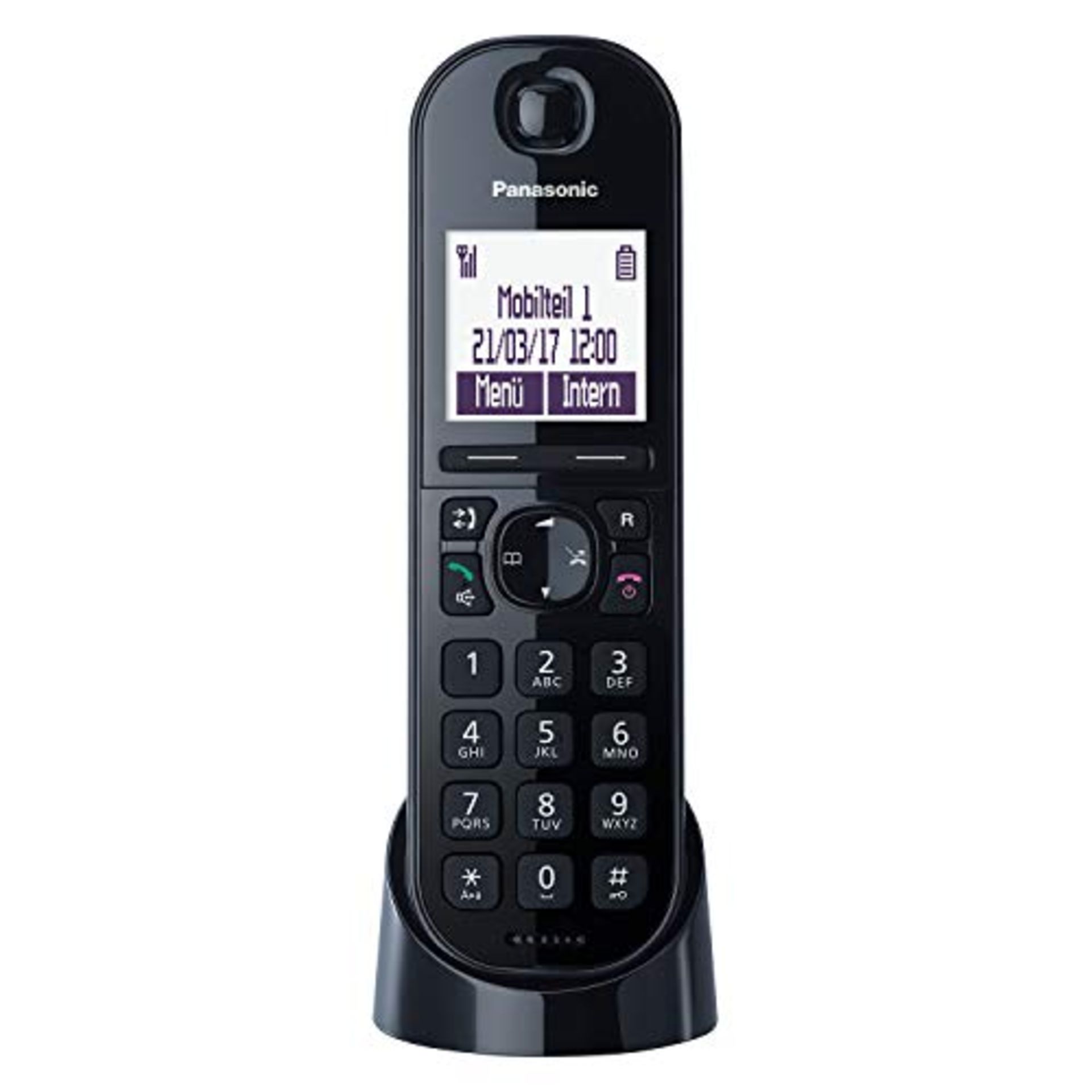 Panasonic KX-TGQ200GB DECT IP phone (cordless, CAT-iq 2.0 compatible, speakerphone, ca - Image 4 of 6