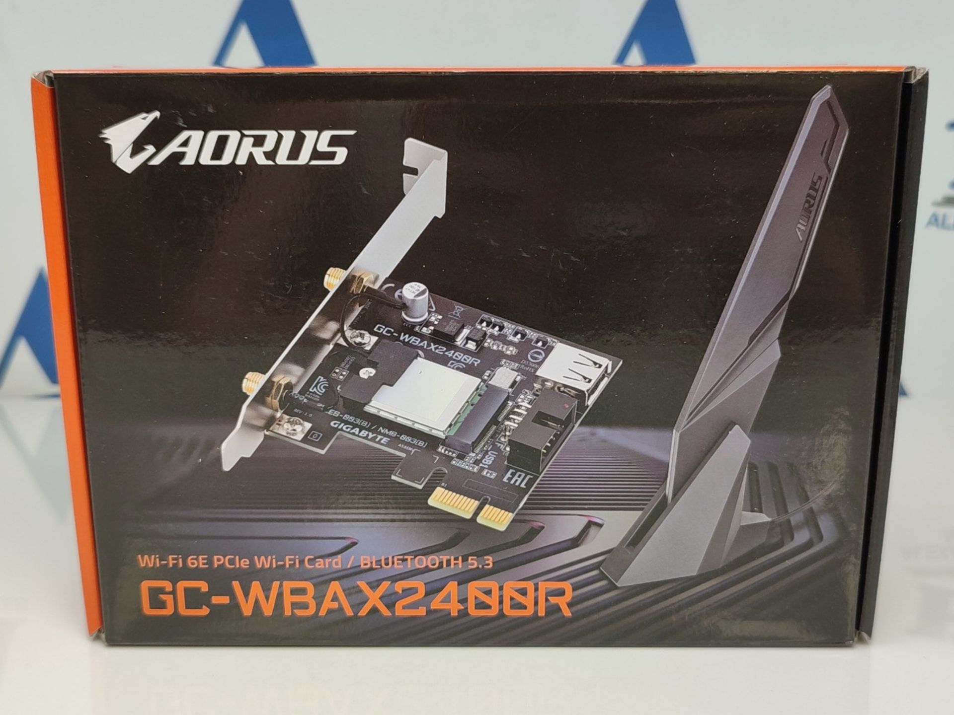 RRP £52.00 Gigabyte GC-WBAX2400R Wi-Fi 6E - PCIe - Image 2 of 6