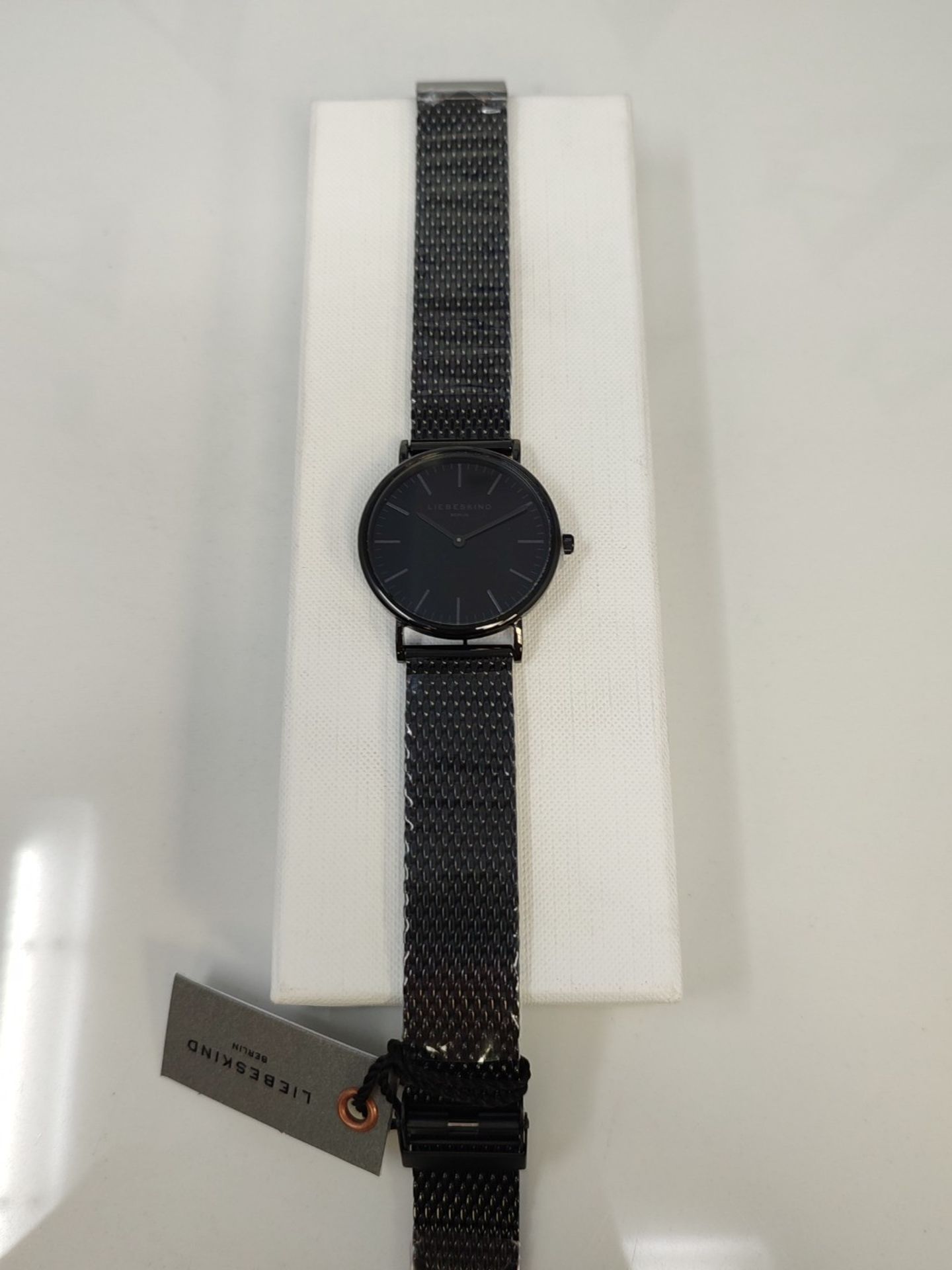 RRP £61.00 LIEBESKIND women's analog quartz wristwatch with stainless steel bracelet LT-0078-MQ - Image 6 of 6