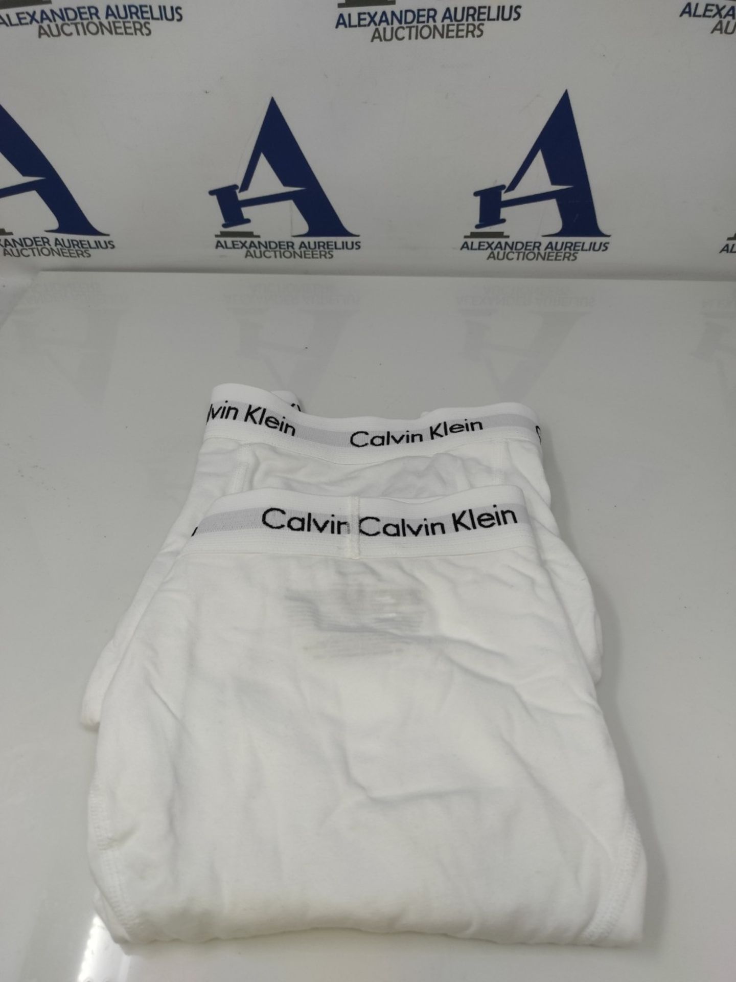 Calvin Klein Trunk 3pk Boxer, White, M Men (Pack of 3) - Image 3 of 6