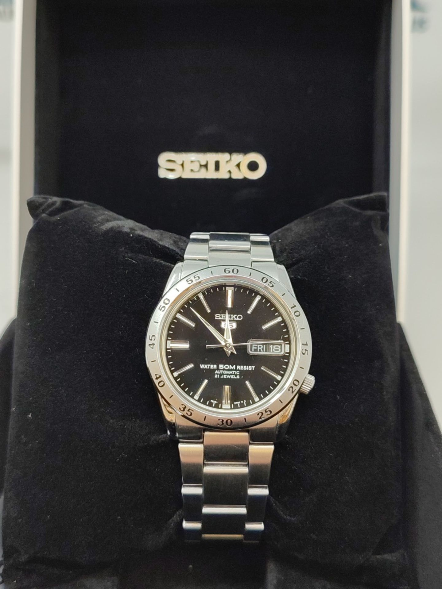 RRP £100.00 Seiko 5 Gent, Men's Watch, Metallic, 37 mm - Image 2 of 6