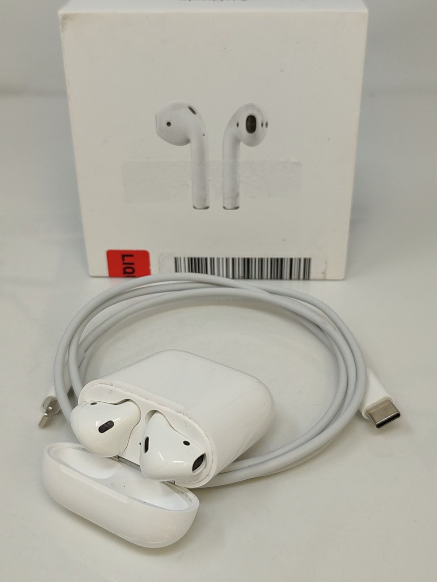 RRP £119.00 Apple AirPods with wired charging case - Image 2 of 6