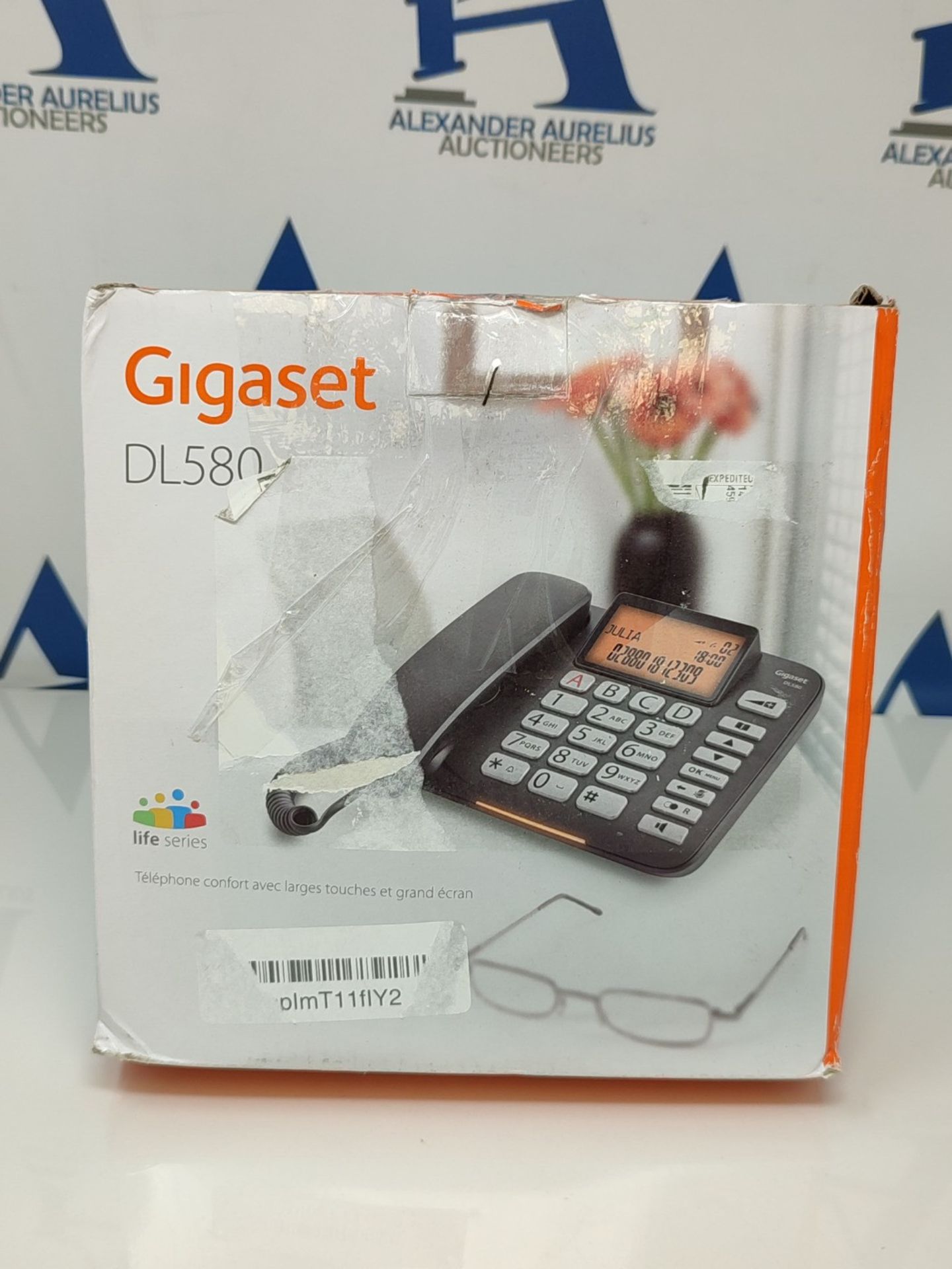 Gigaset DL580 Corded Telephone Black [French Version] - Image 3 of 6
