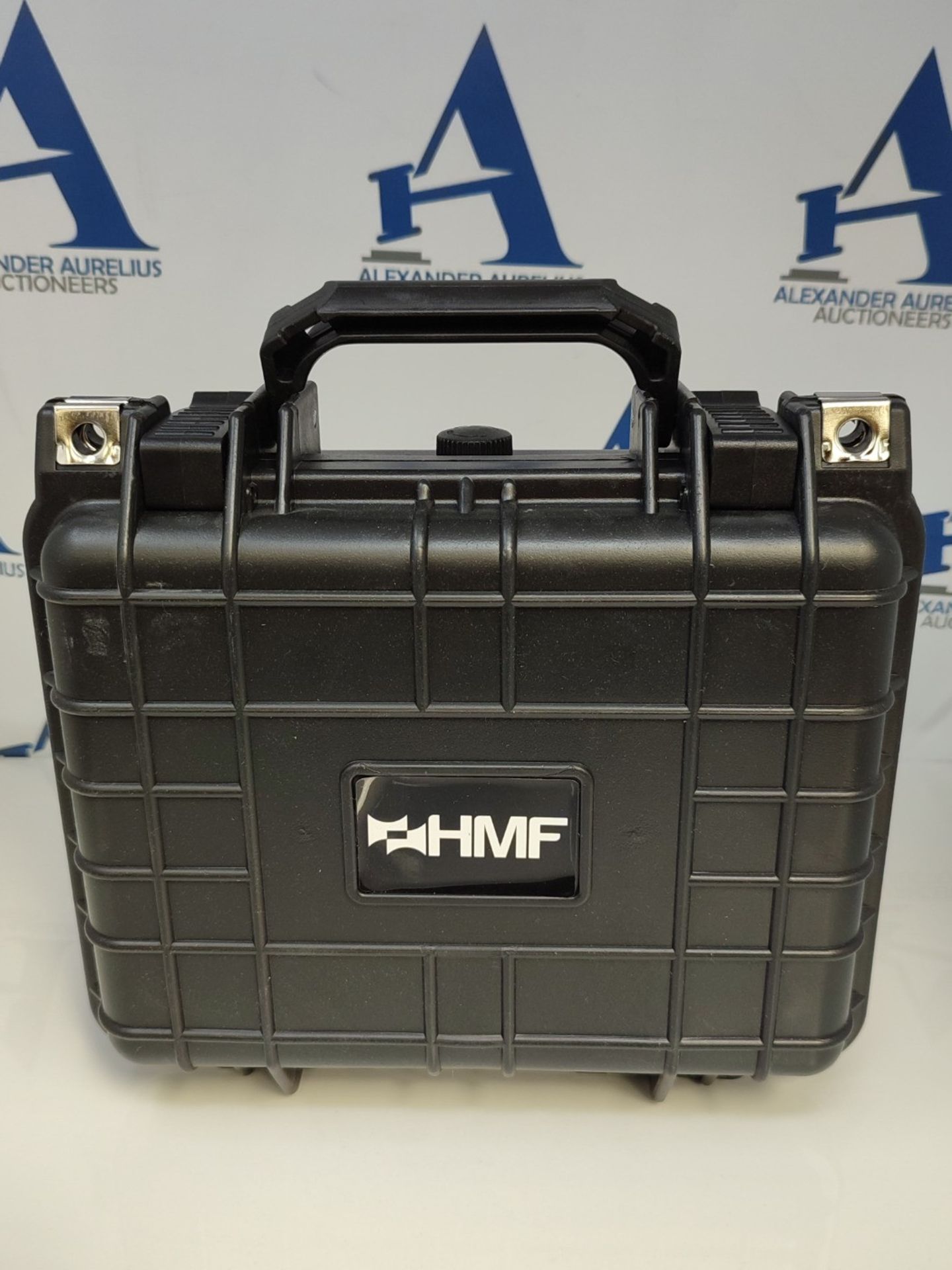 HMF ODK100 Outdoor Photo Case, Transport Case with Grid Foam | 27 x 24.5 x 13 cm