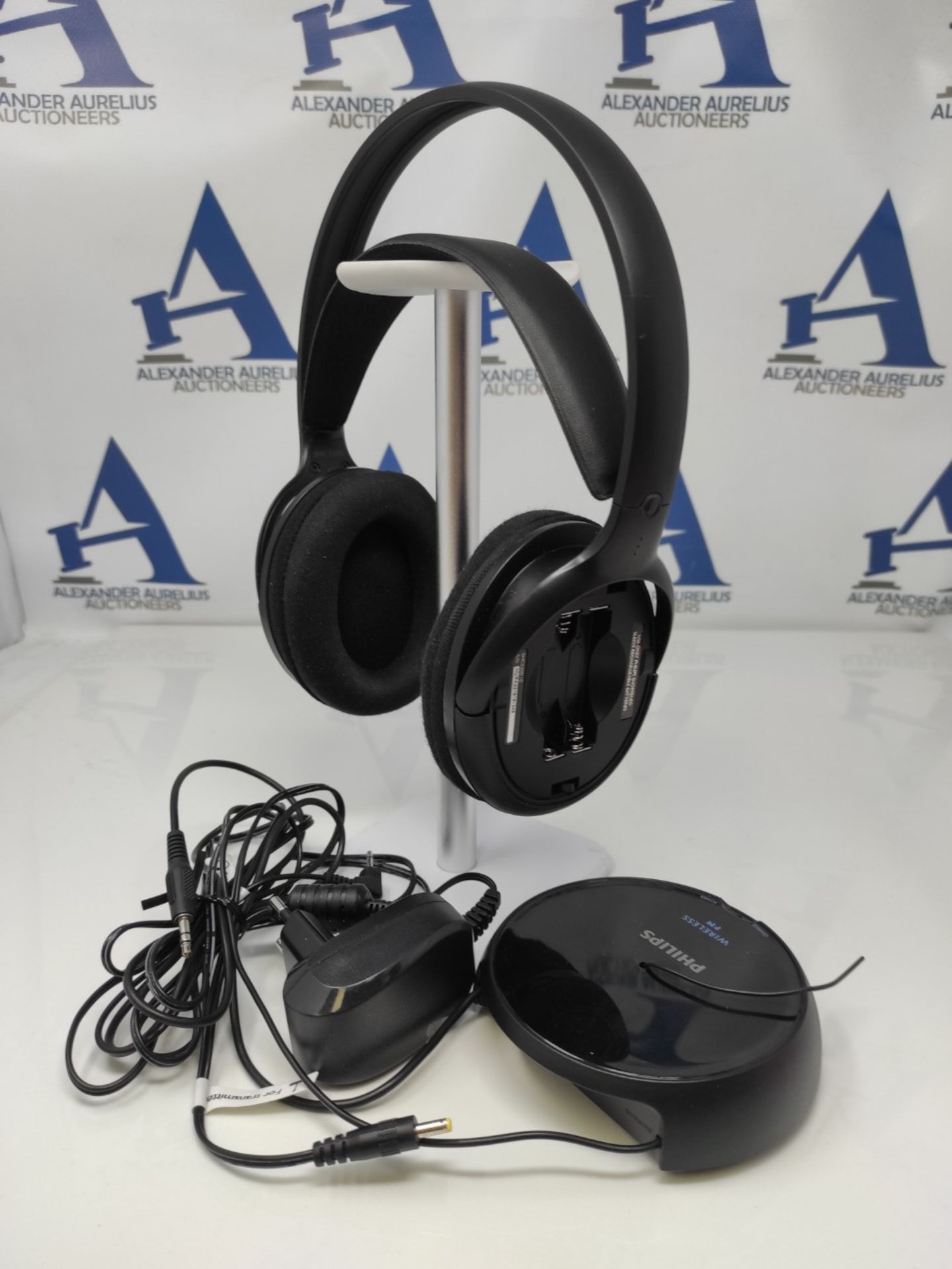 PHILIPS AUDIO SHC5200/10 Wireless Over-Ear HiFi Headphones (32mm Drivers, Wireless FM - Image 2 of 4
