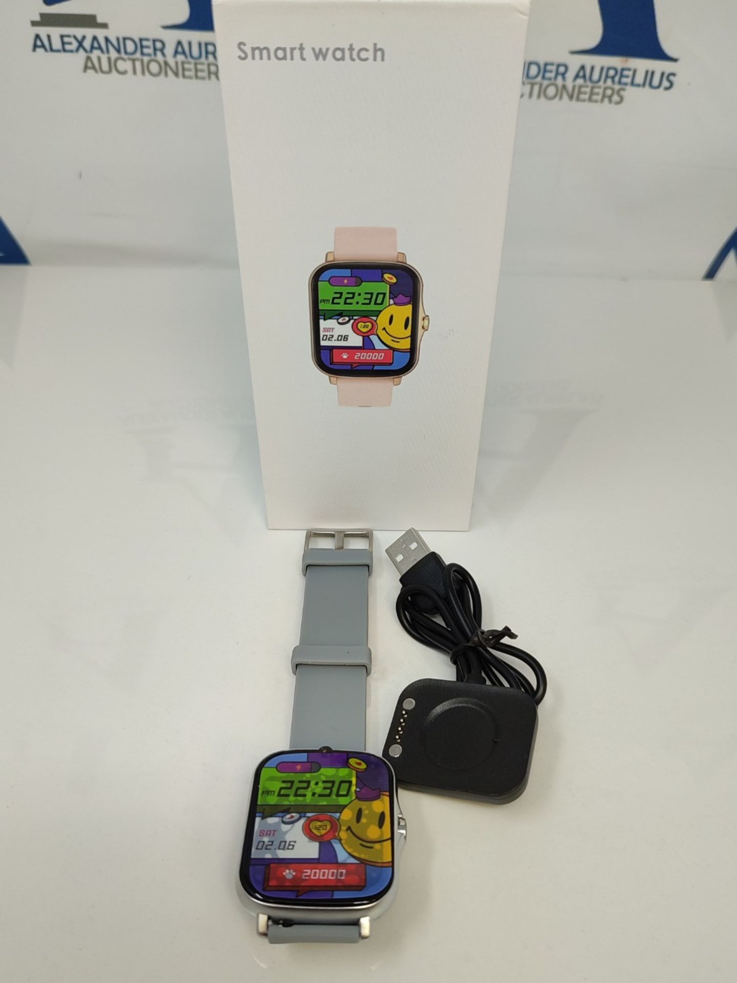 RRP £63.00 Smartwatch Phone with Speaker, 1.7 inch Touchscreen, Directly Pair with Bluetooth Head - Image 3 of 4