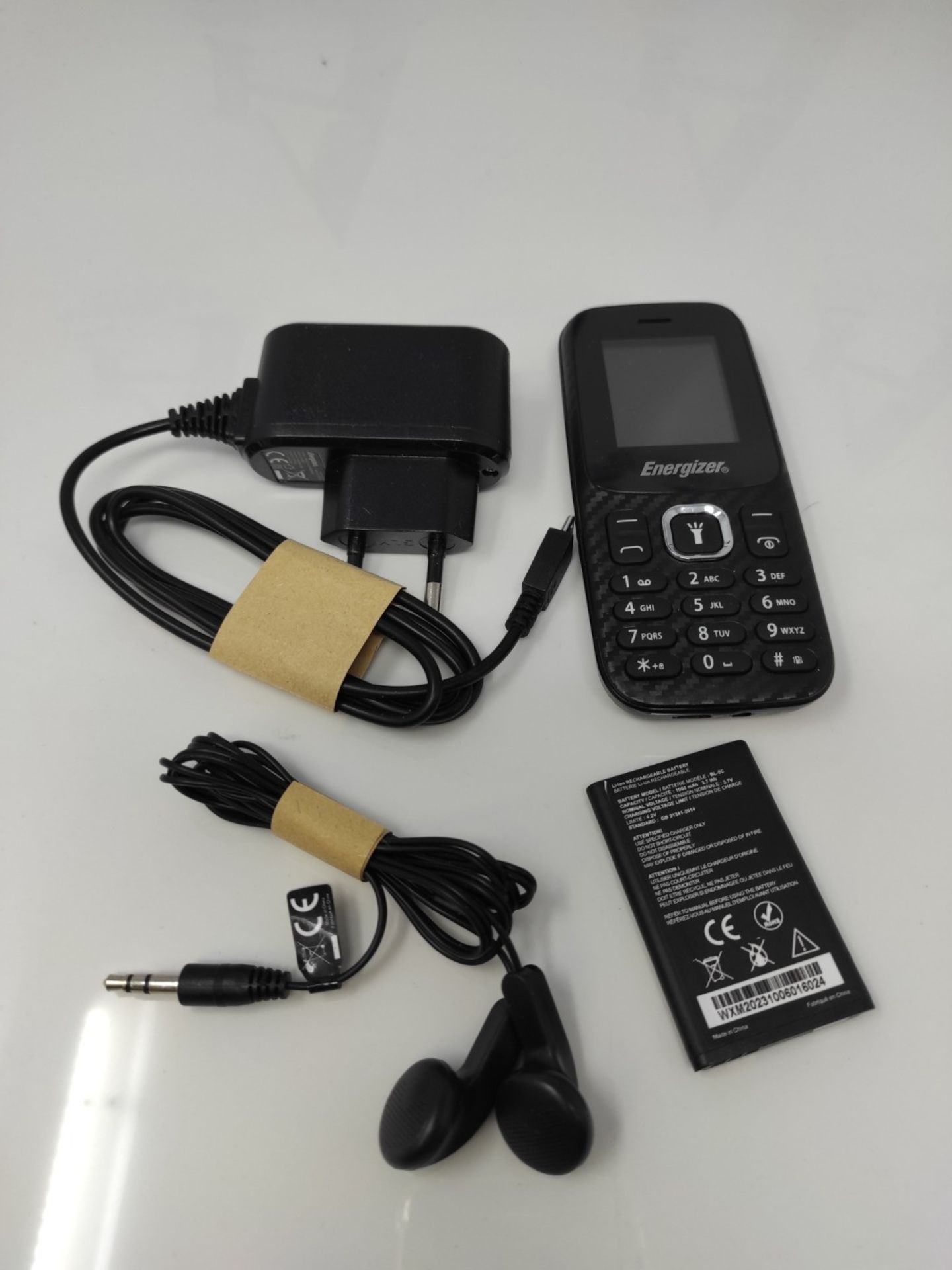 Energizer - Mobile E13-2G - Dual Sim Mobile Phone - Black - Mini SIM - Unlocked - Torc - Image 3 of 6