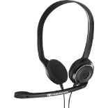 EPOS PC 8 USB, Open USB headphones with noise-cancelling microphone, stereo sound, Bla