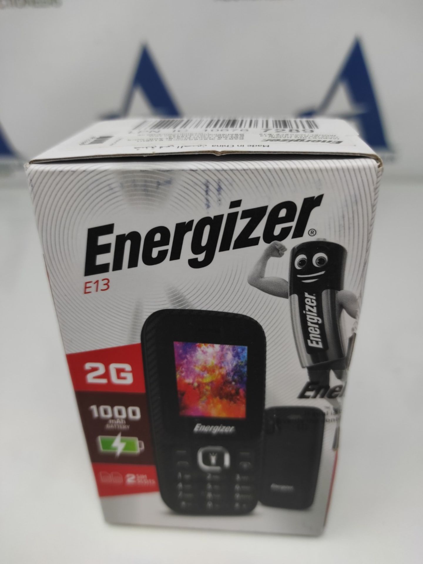 Energizer - Mobile E13-2G - Dual Sim Mobile Phone - Black - Mini SIM - Unlocked - Torc - Image 2 of 3