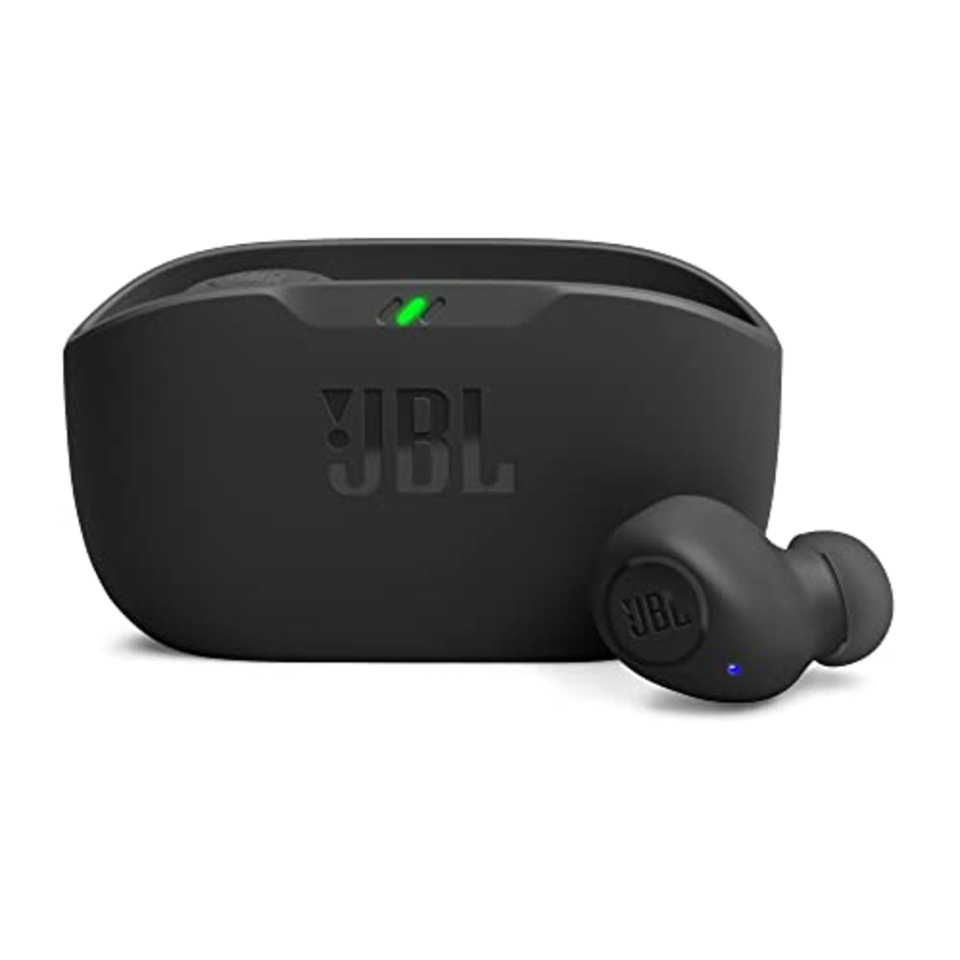 JBL Wave Buds Wireless In-Ear Headphones, Water Resistance IP54 and IPX2, Powerful Bas