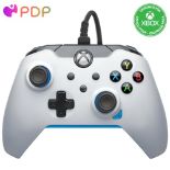 PDP Wired Controller Ion White for Xbox Series X and S, Gamepad, Wired Video Game Cont