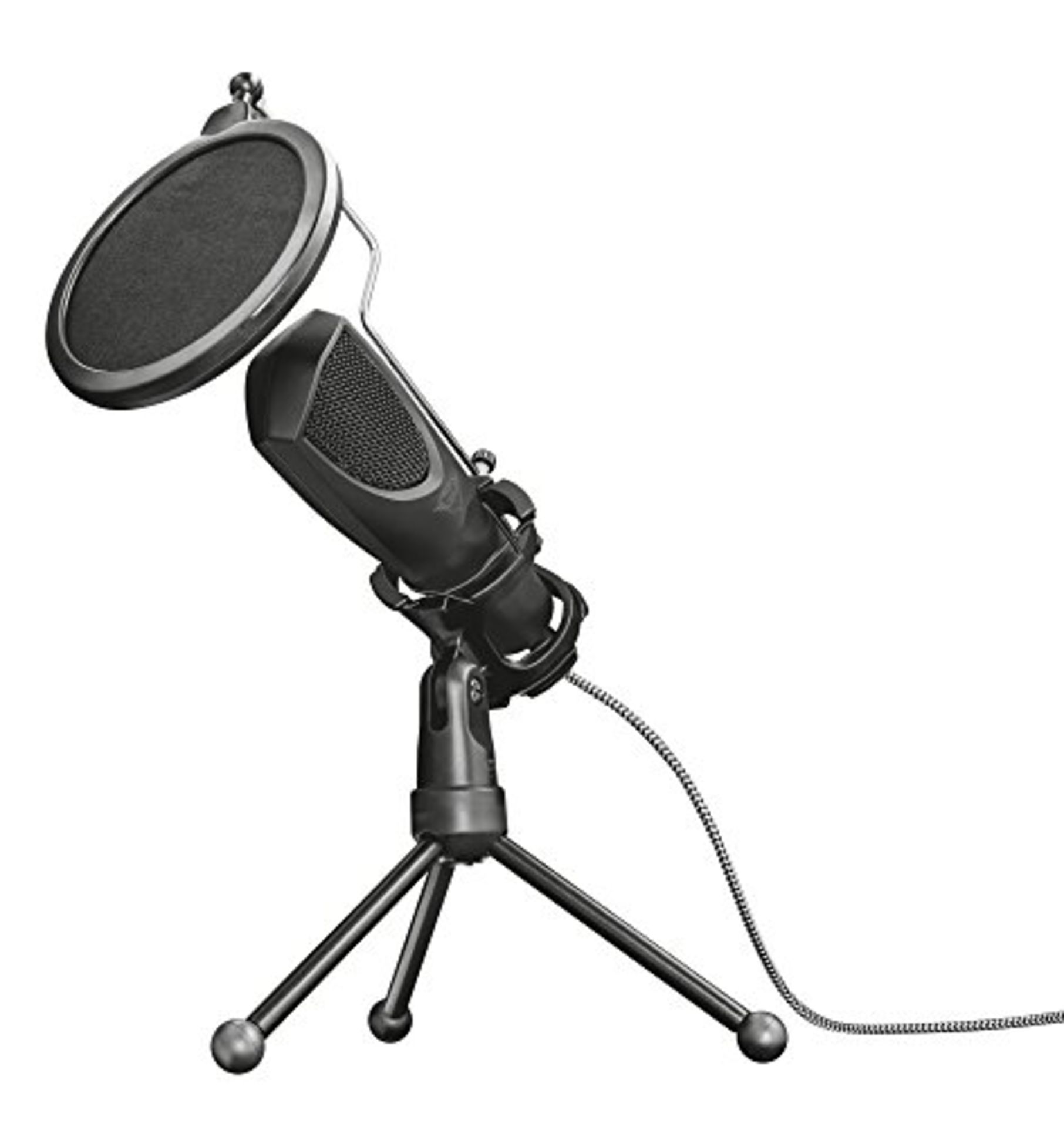 Trust Gaming GXT 232 Mantis Micro Streaming USB, Professional Microphone with Tripod a