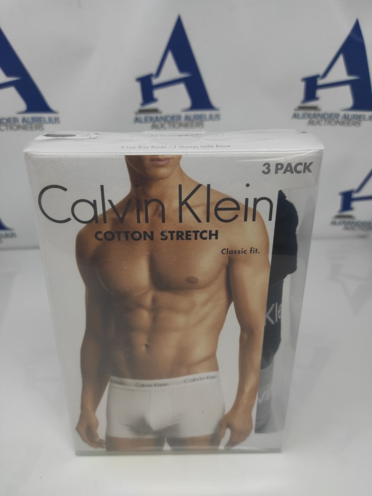 Calvin Klein Men's 3 Pack Low Rise Trunks - Cotton Stretch - Bild 2 aus 2