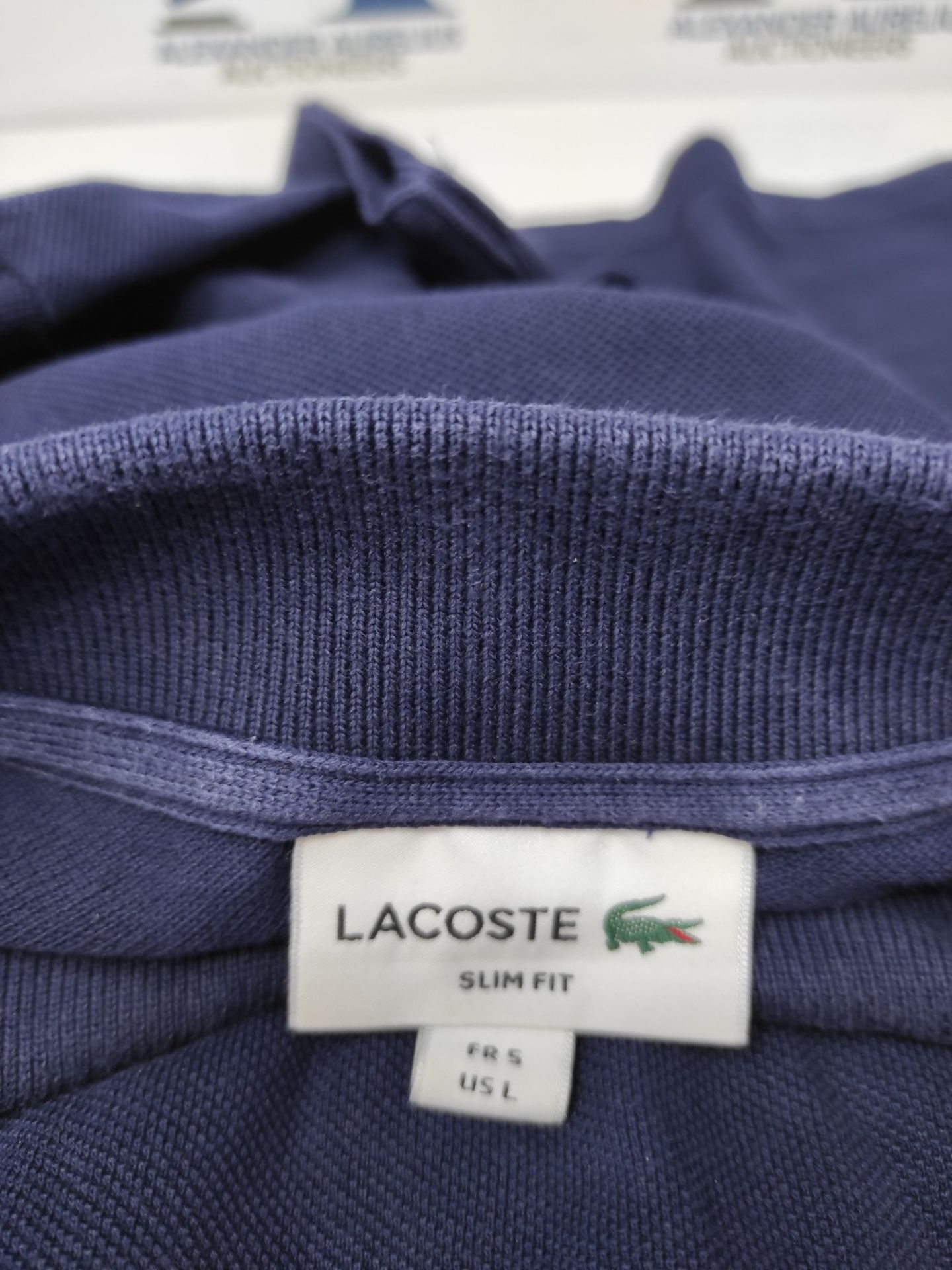 RRP £57.00 Lacoste Ph4012, Men's Polo, Blue (Navy), L - Image 3 of 3