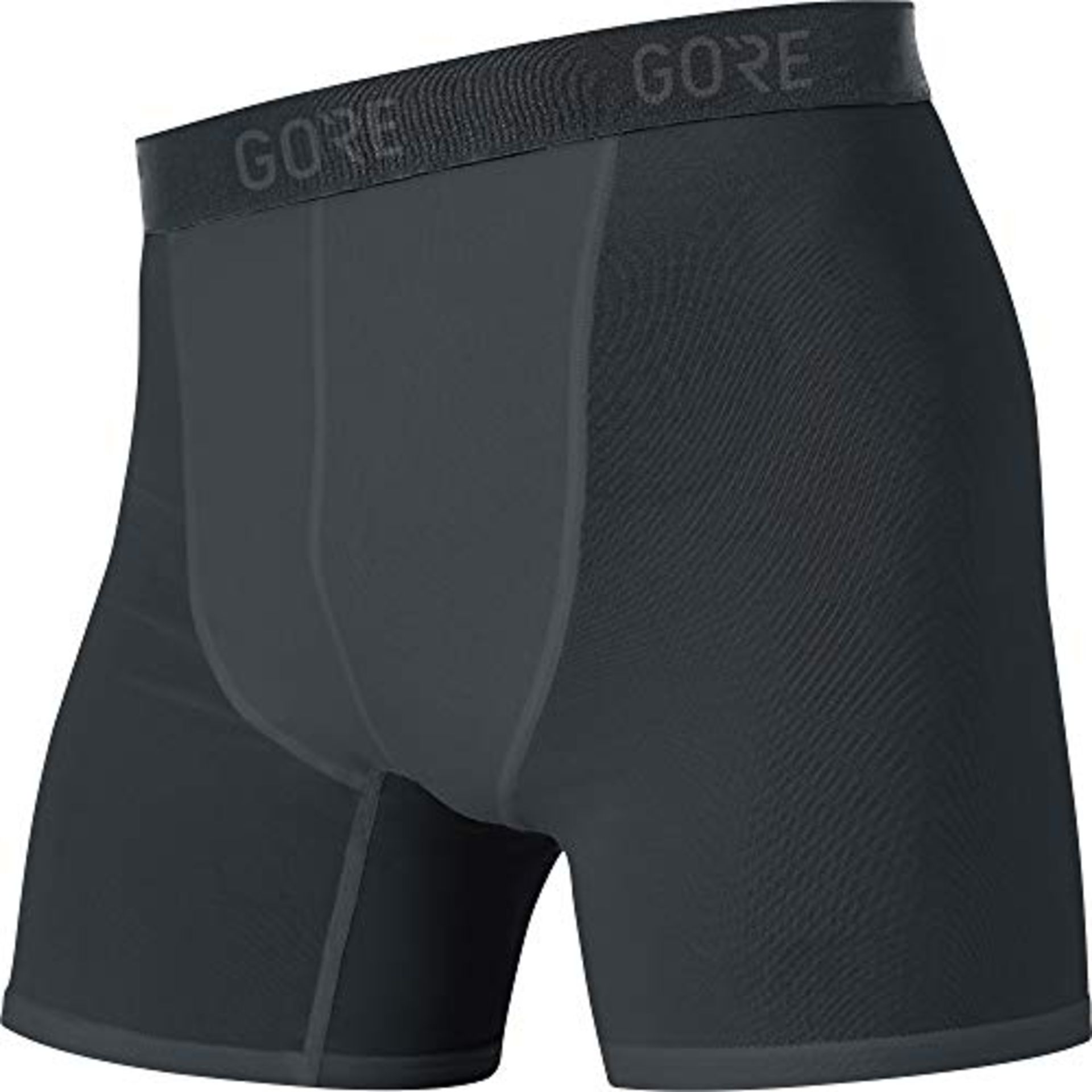 GORE WEAR Herren M Base Layer Boxer Shorts, Black, L EU