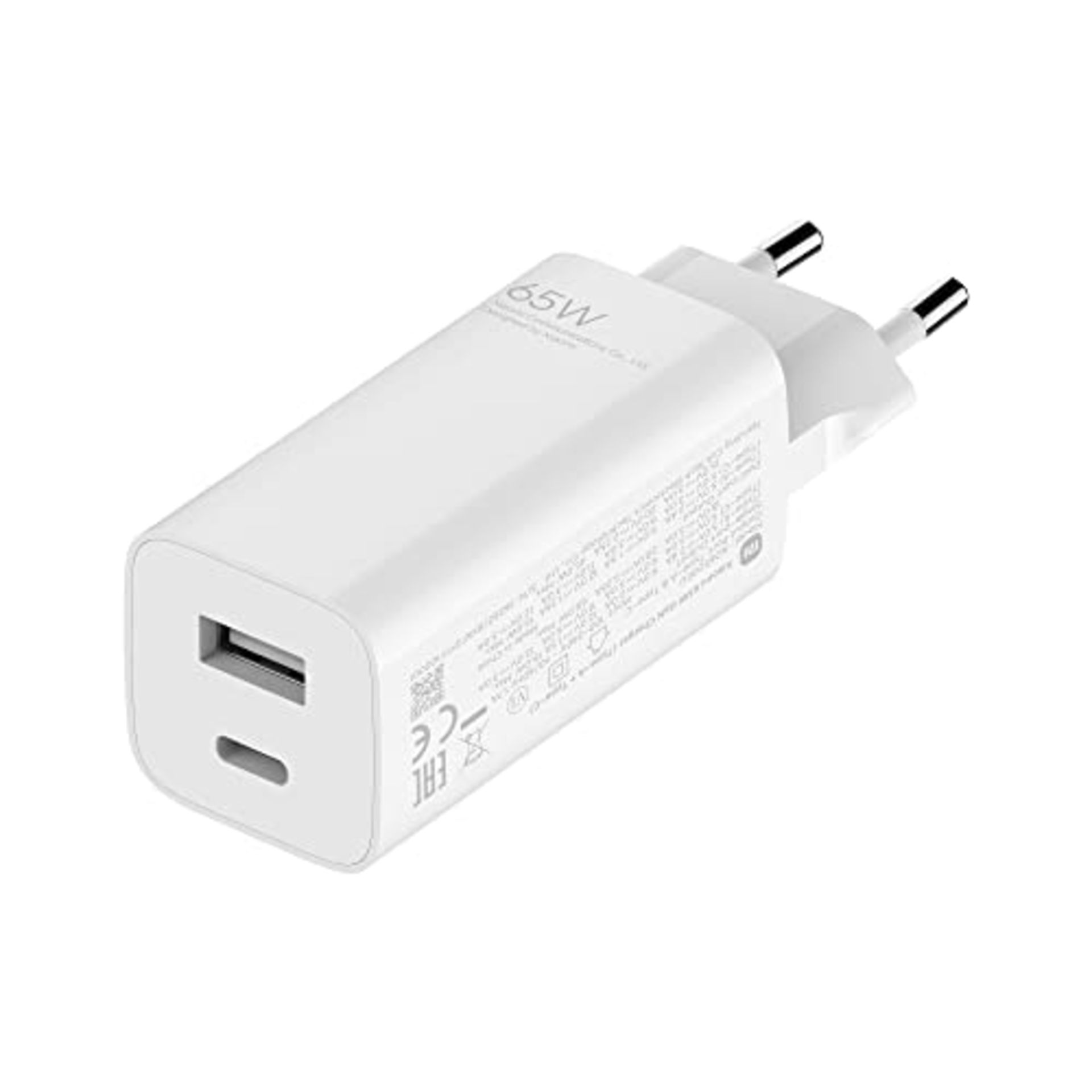 Xiaomi 65W Fast Charger with GaN technology Supports Type-A + Type-C Inputs, Charger f
