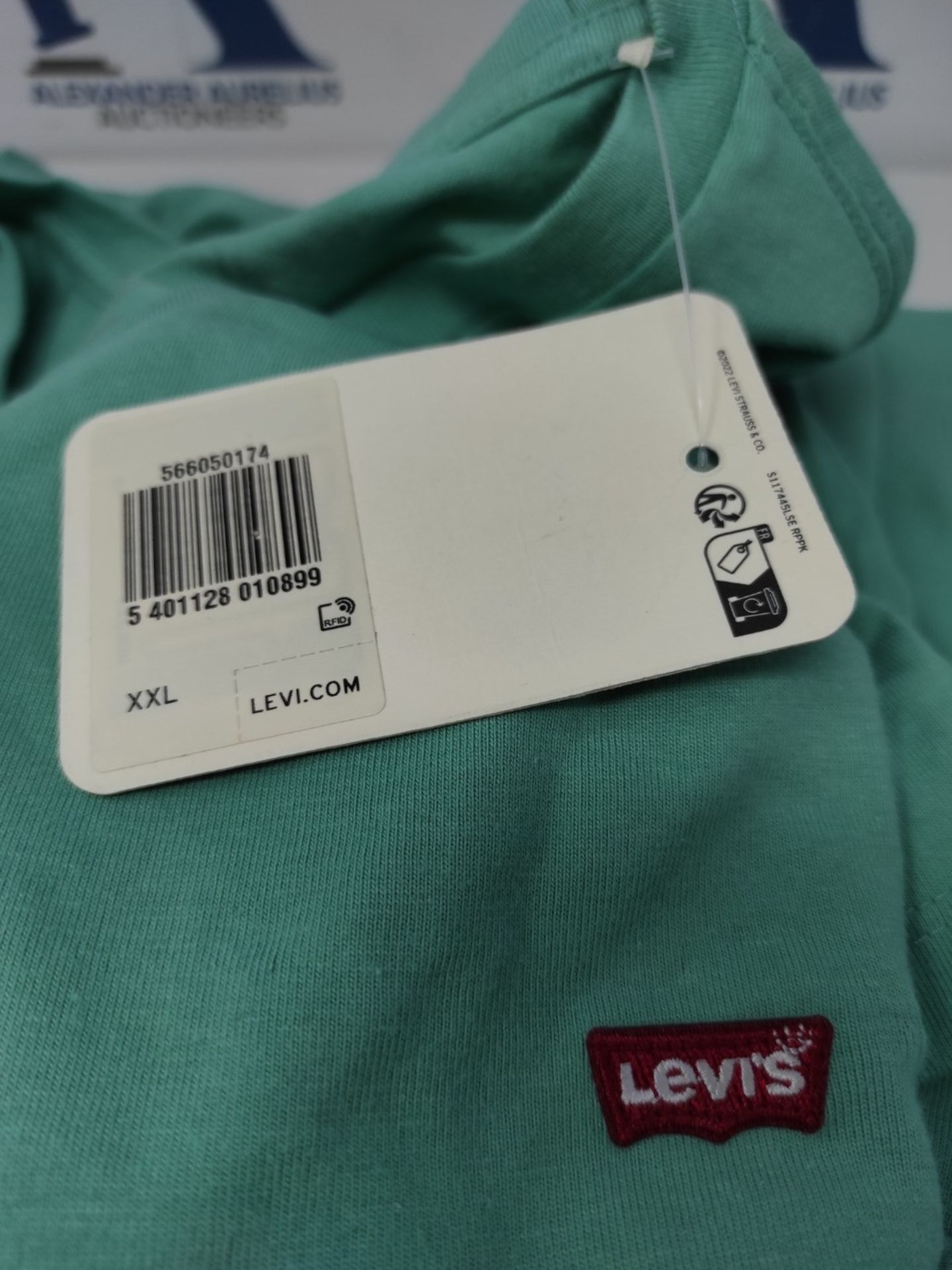 Levi's Ss Original Housemark Tee, Men's T-Shirt, Wasabi, XXL - Image 3 of 3