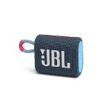 JBL GO 3 wireless, portable Bluetooth speaker with integrated loop for on the go, USB