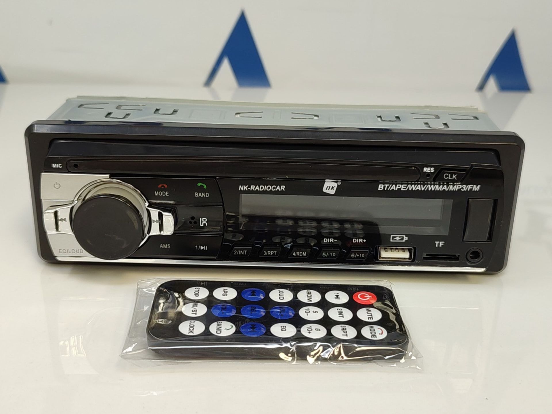 NK Bluetooth 4.0 Car Radio - 1 DIN - 4x40W - AUX function, MP3 player and dual USB por - Bild 3 aus 3