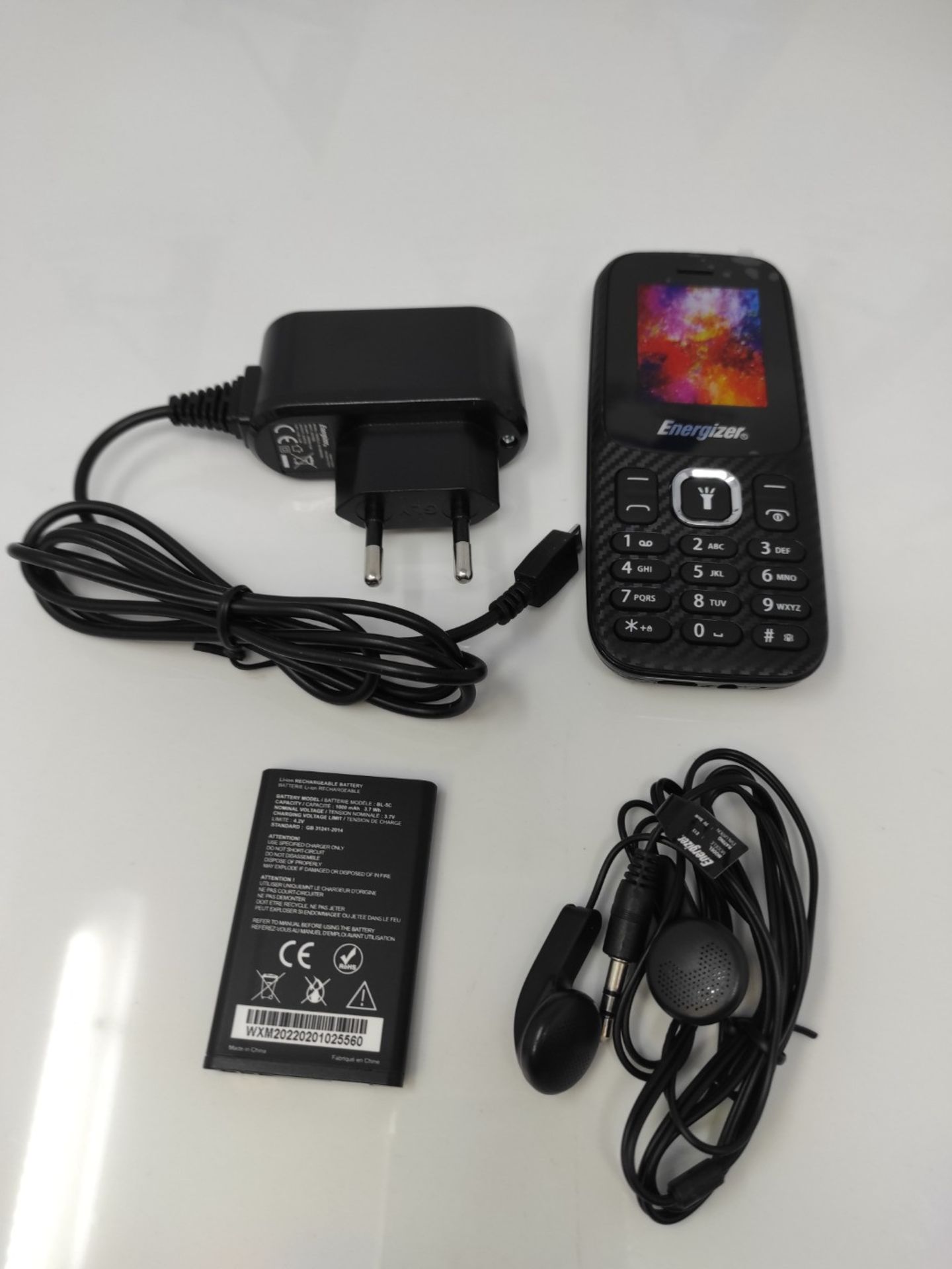 Energizer - Mobile E13-2G - Dual Sim Mobile Phone - Black - Mini SIM - Unlocked - Torc - Image 3 of 3