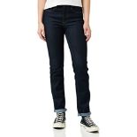 RRP £59.00 Levi's 724 High Rise Straight Jeans Women, To The Nine, 27W / 32L