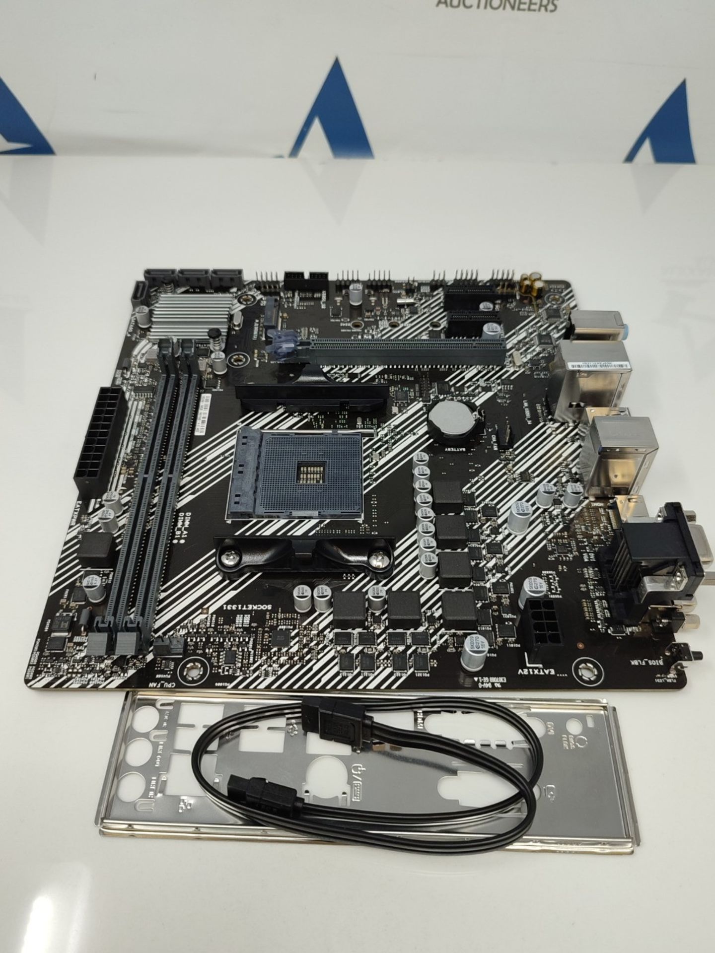 RRP £69.00 ASUS PRIME B450M-K II, micro ATX AMD B450 motherboard (Ryzen AM4) with M.2 support, HD - Image 2 of 2