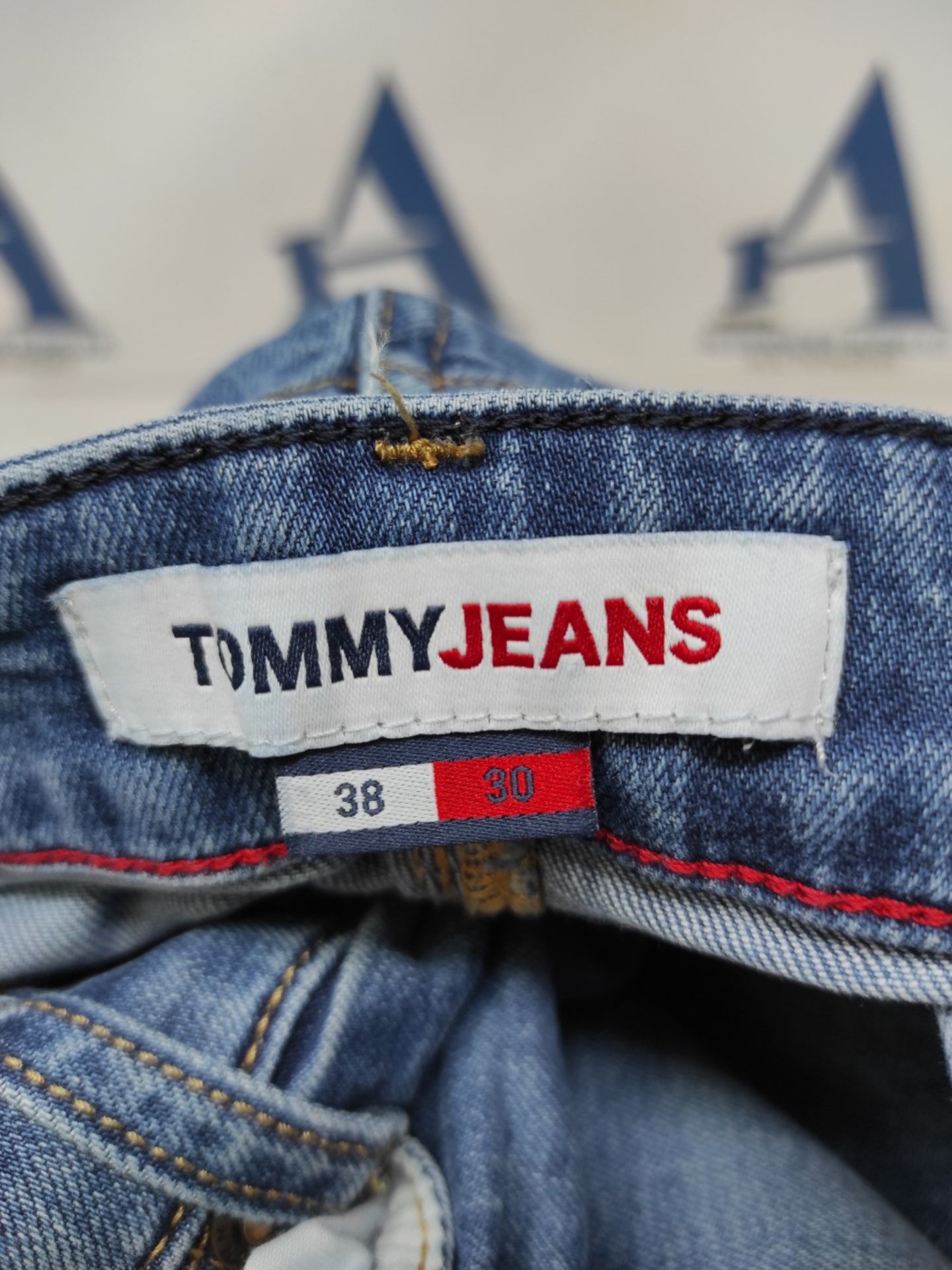 RRP £54.00 Tommy Jeans Men's Skinny Stretch Jeans, Blue (Aspen Dark Blue Stretch), 38W / 30L - Image 3 of 3