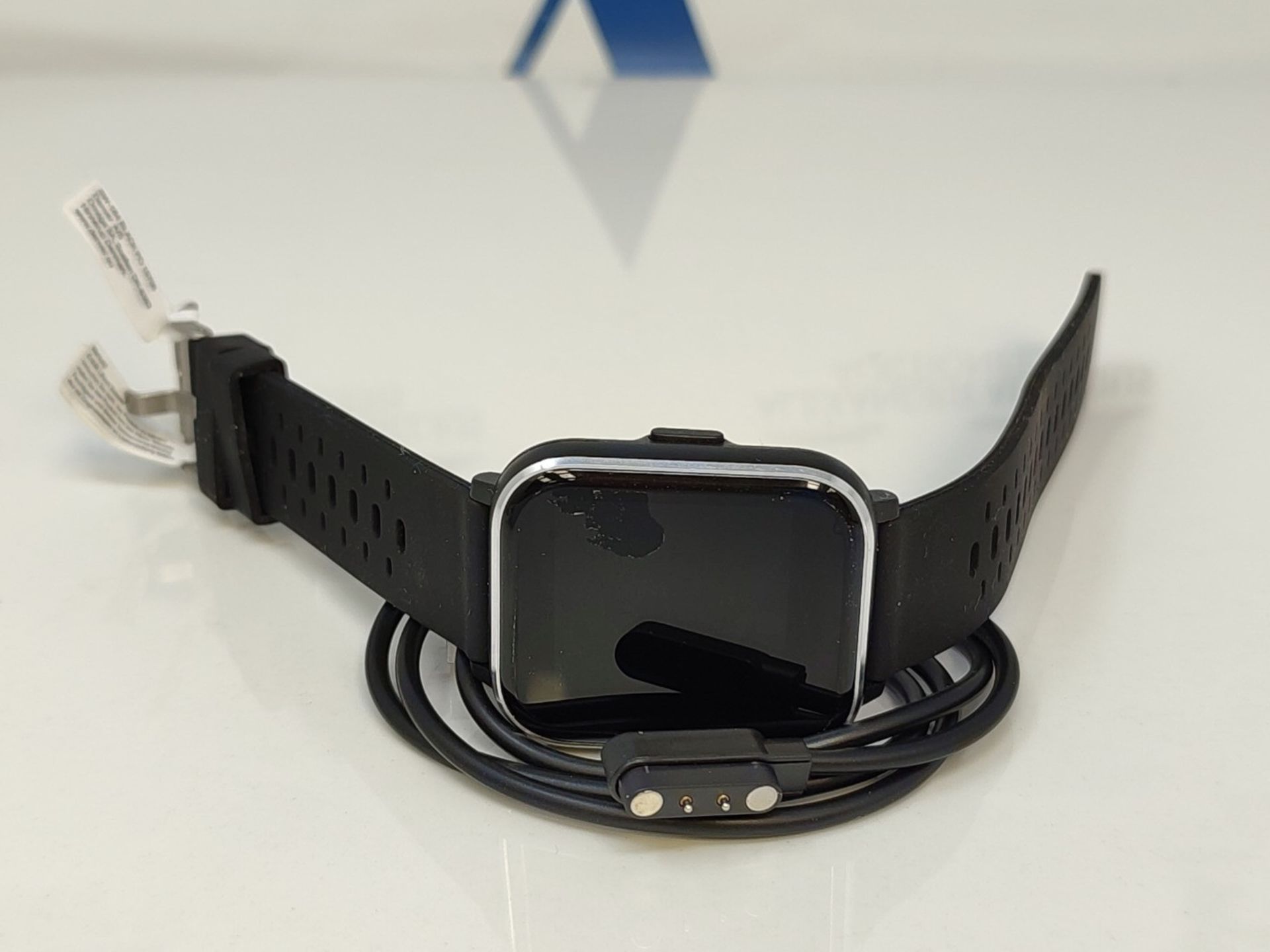 Denver SW-164BLACK, Bluetooth smartwatch, measures body temperature, oxygen and heart - Image 2 of 2