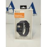 Denver SW-164BLACK, Bluetooth smartwatch, measures body temperature, oxygen and heart