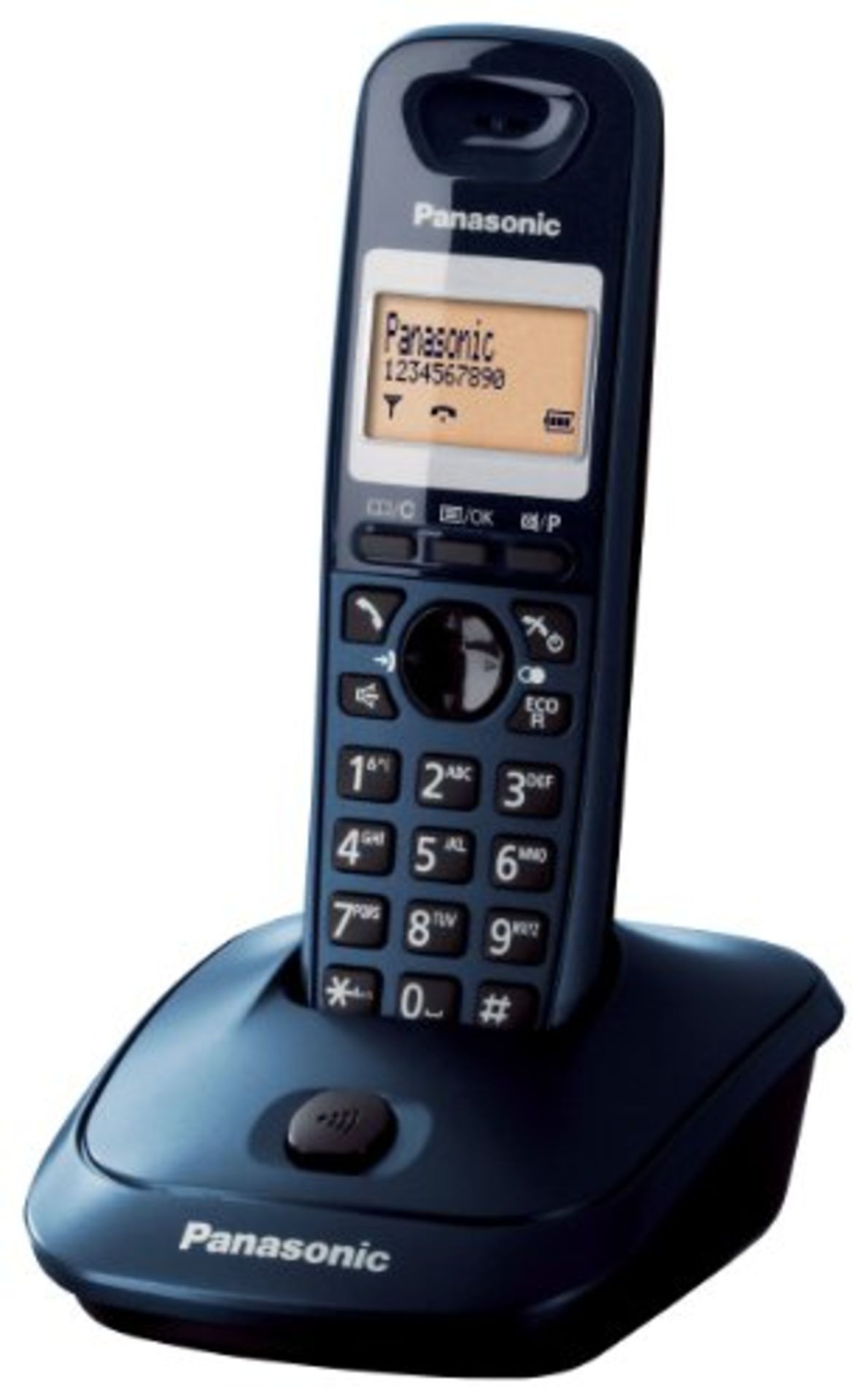 Panasonic KX-TG2511JTC Cordless DECT Phone Premium Quality, 50-Entry Phone Book, Petro