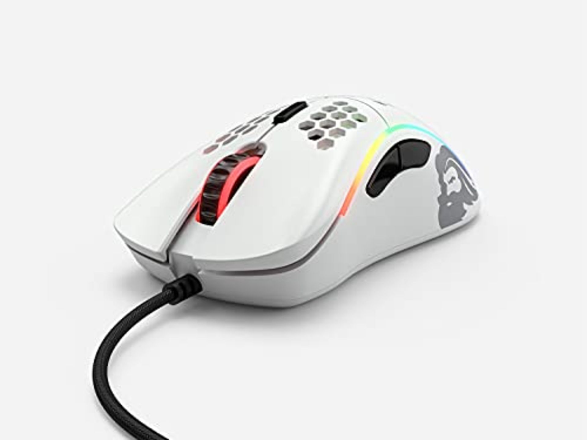 RRP £65.00 Glorious Gaming Model D wired gaming mouse - Superlight 68g, honeycomb design, RGB, er