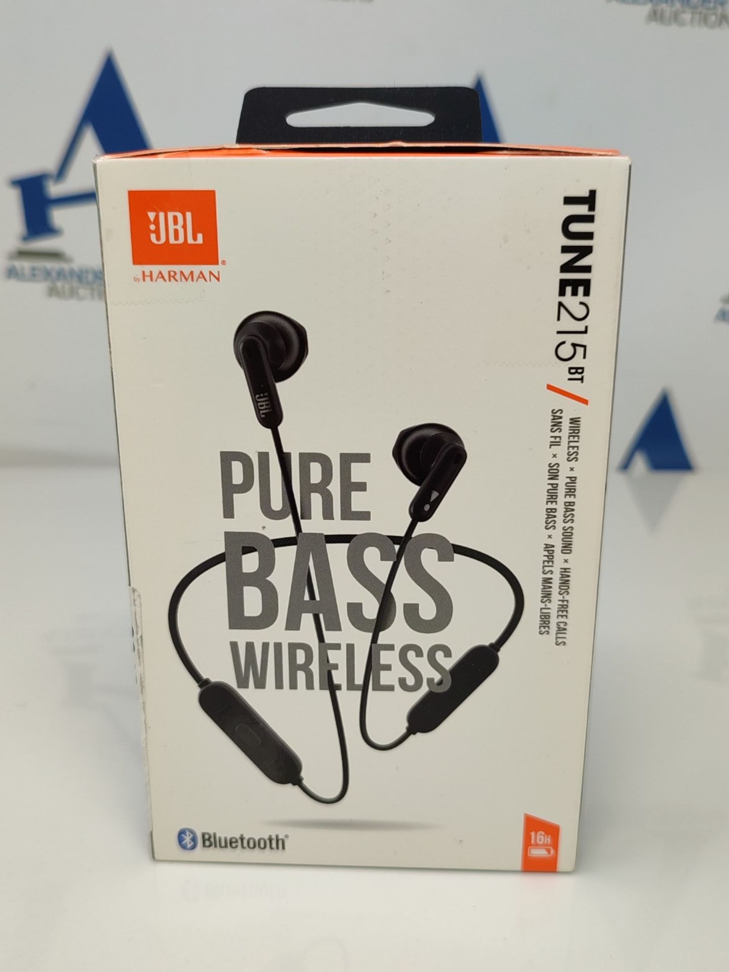 JBL TUNE 215 BT - Bluetooth in-ear headphones in black - Powerful bass sound without c - Image 2 of 3