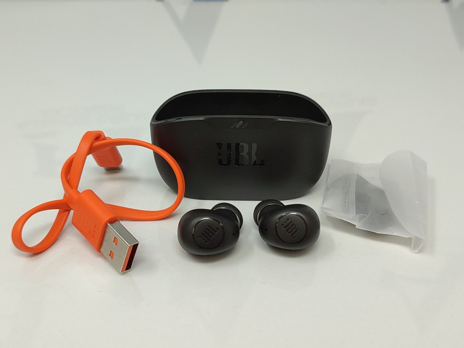 JBL Wave Buds Wireless In-Ear Headphones, Water Resistance IP54 and IPX2, Powerful Bas - Image 3 of 3